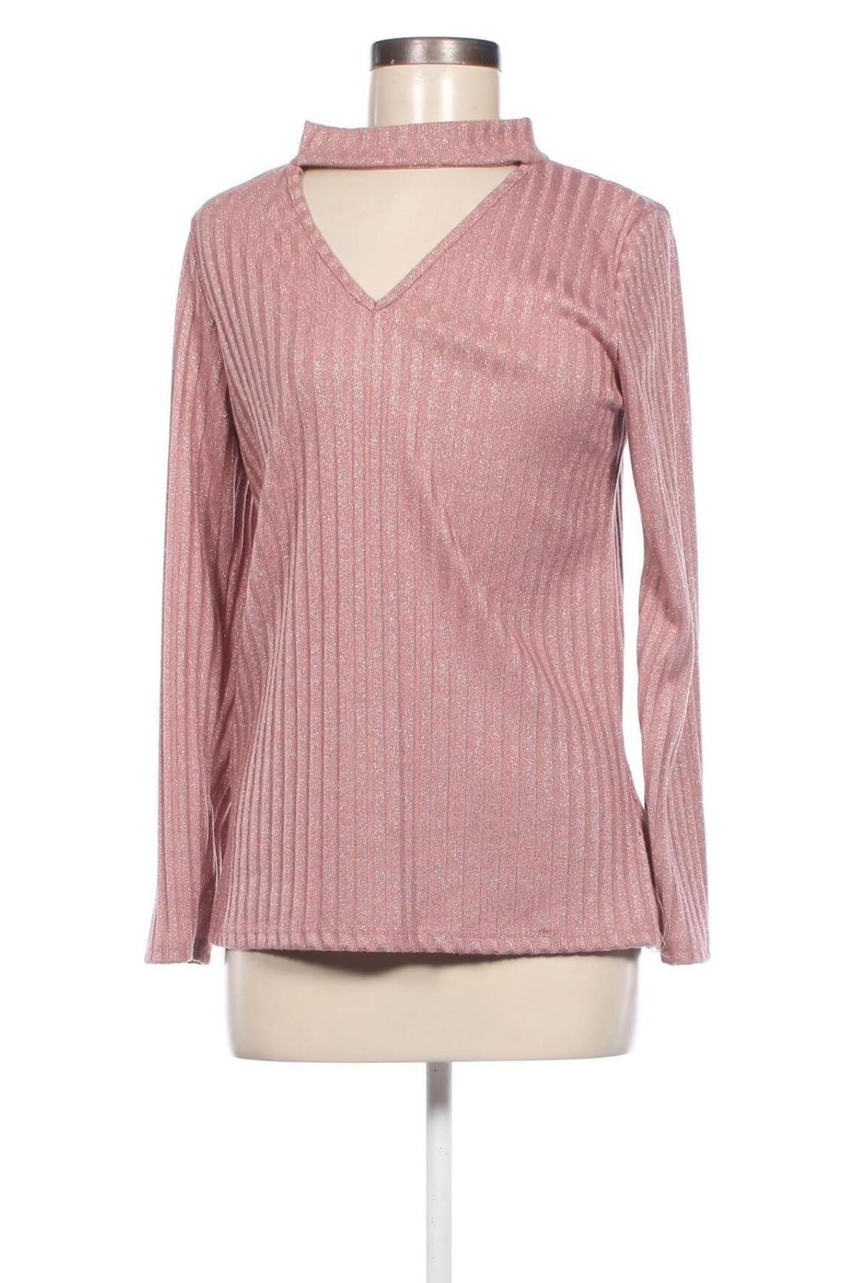 Γυναικεία μπλούζα Kei-Bix-Kei, Μέγεθος M, Χρώμα Ρόζ , Τιμή 4,02 €