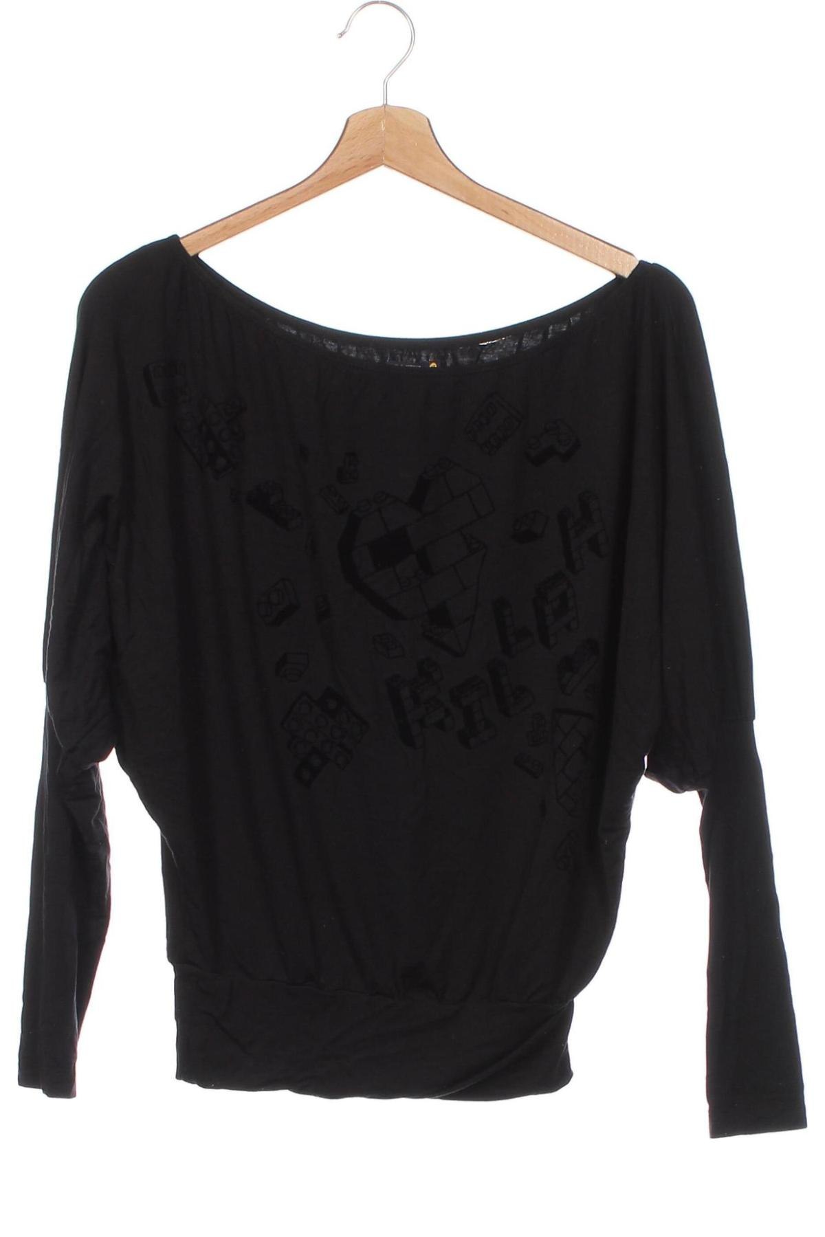 Γυναικεία μπλούζα Killah, Μέγεθος XS, Χρώμα Μαύρο, Τιμή 12,52 €