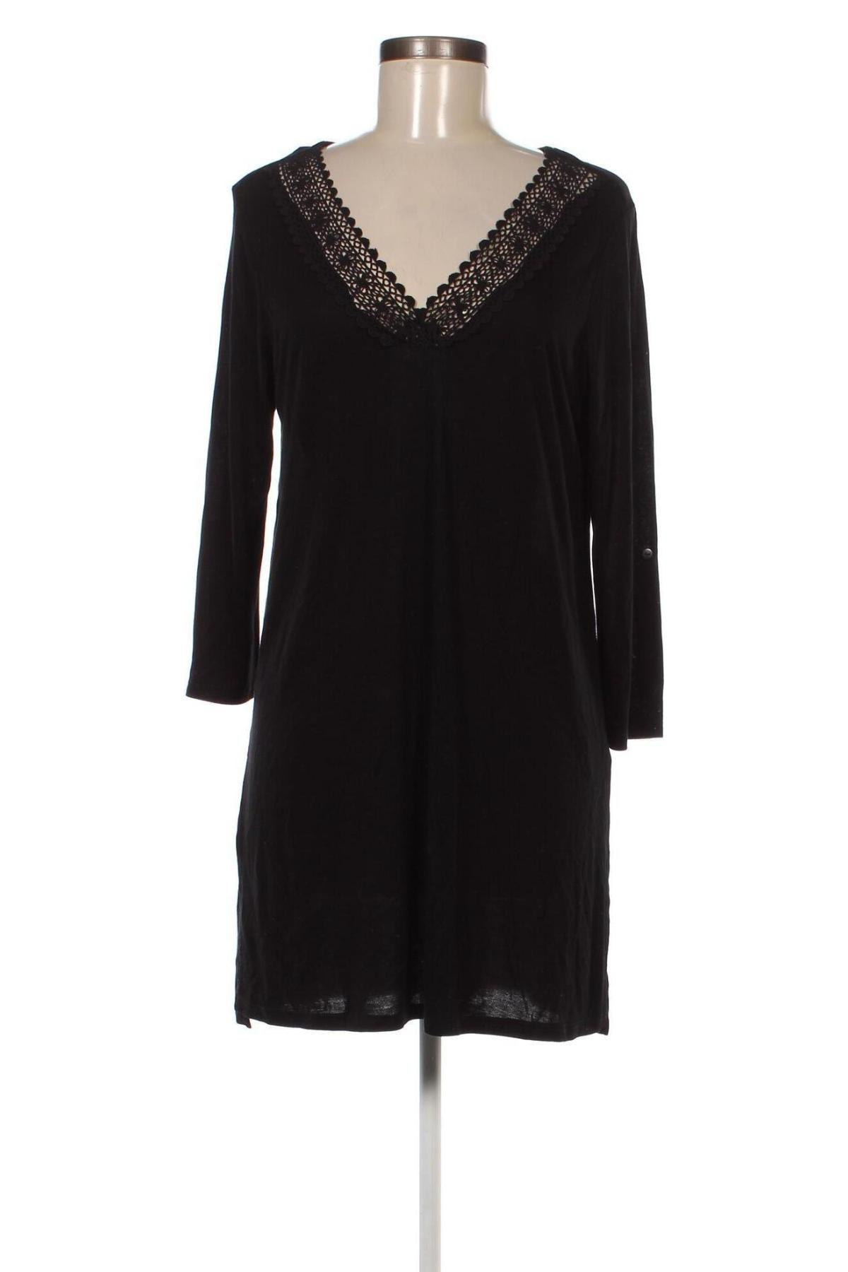 Γυναικεία μπλούζα Lascana, Μέγεθος M, Χρώμα Μαύρο, Τιμή 5,10 €