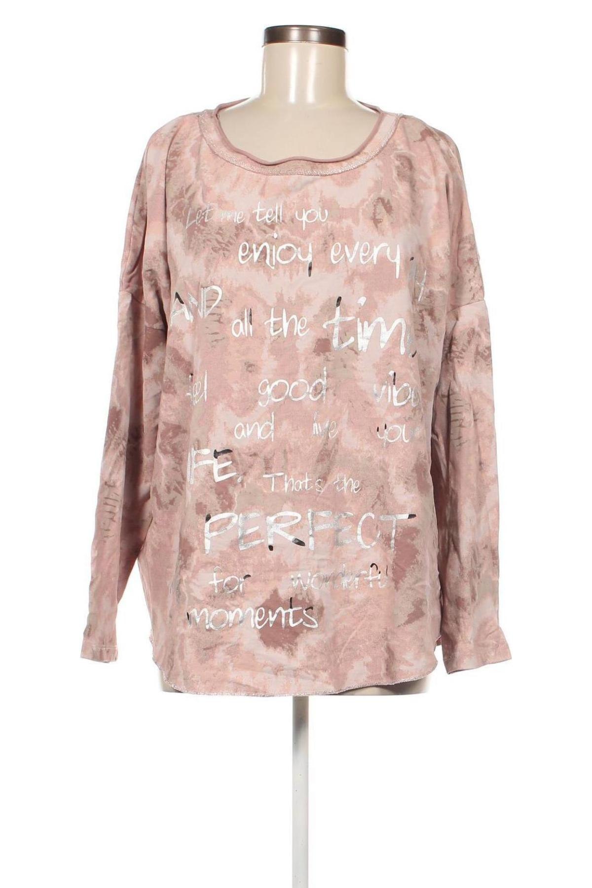 Дамска блуза Laura Torelli, Размер XL, Цвят Розов, Цена 9,50 лв.
