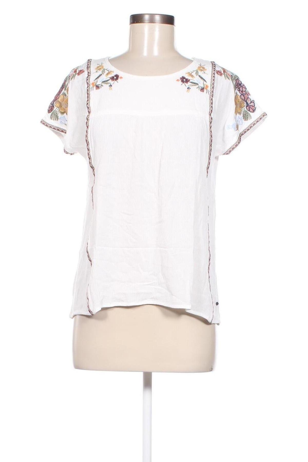 Γυναικεία μπλούζα Lee Cooper, Μέγεθος M, Χρώμα Εκρού, Τιμή 17,38 €