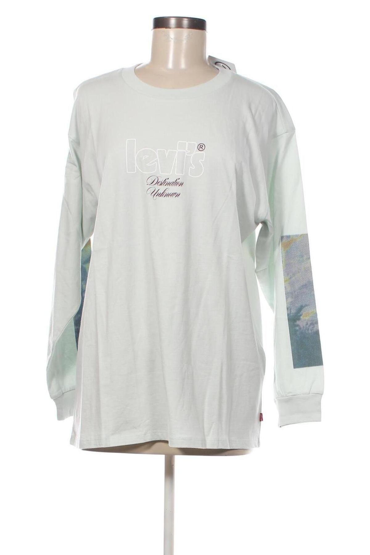 Γυναικεία μπλούζα Levi's, Μέγεθος S, Χρώμα Πράσινο, Τιμή 25,05 €