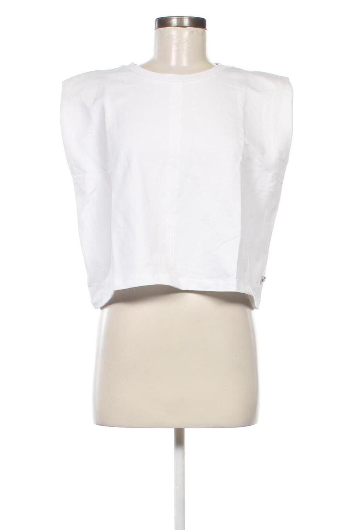 Дамска блуза Ltb, Размер M, Цвят Бял, Цена 19,25 лв.