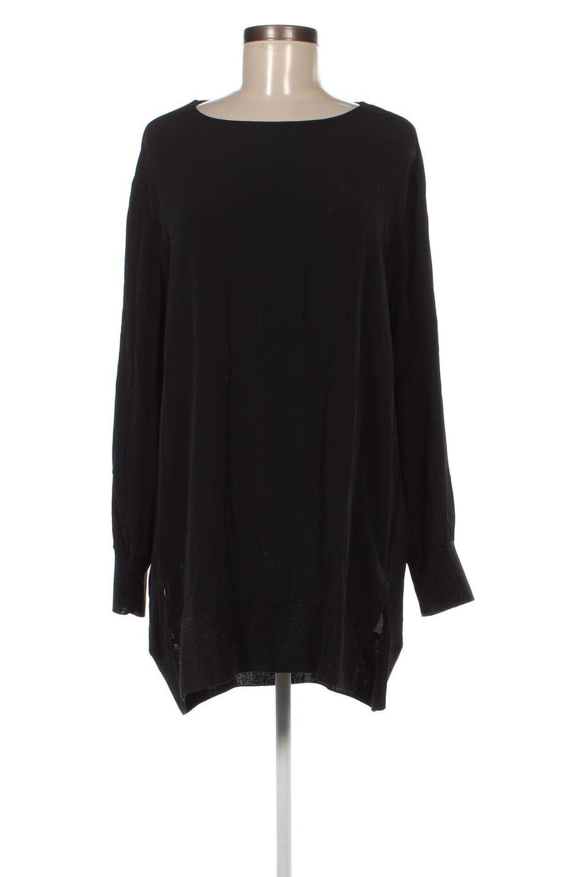 Γυναικεία μπλούζα Luisa Cerano, Μέγεθος L, Χρώμα Μαύρο, Τιμή 16,65 €