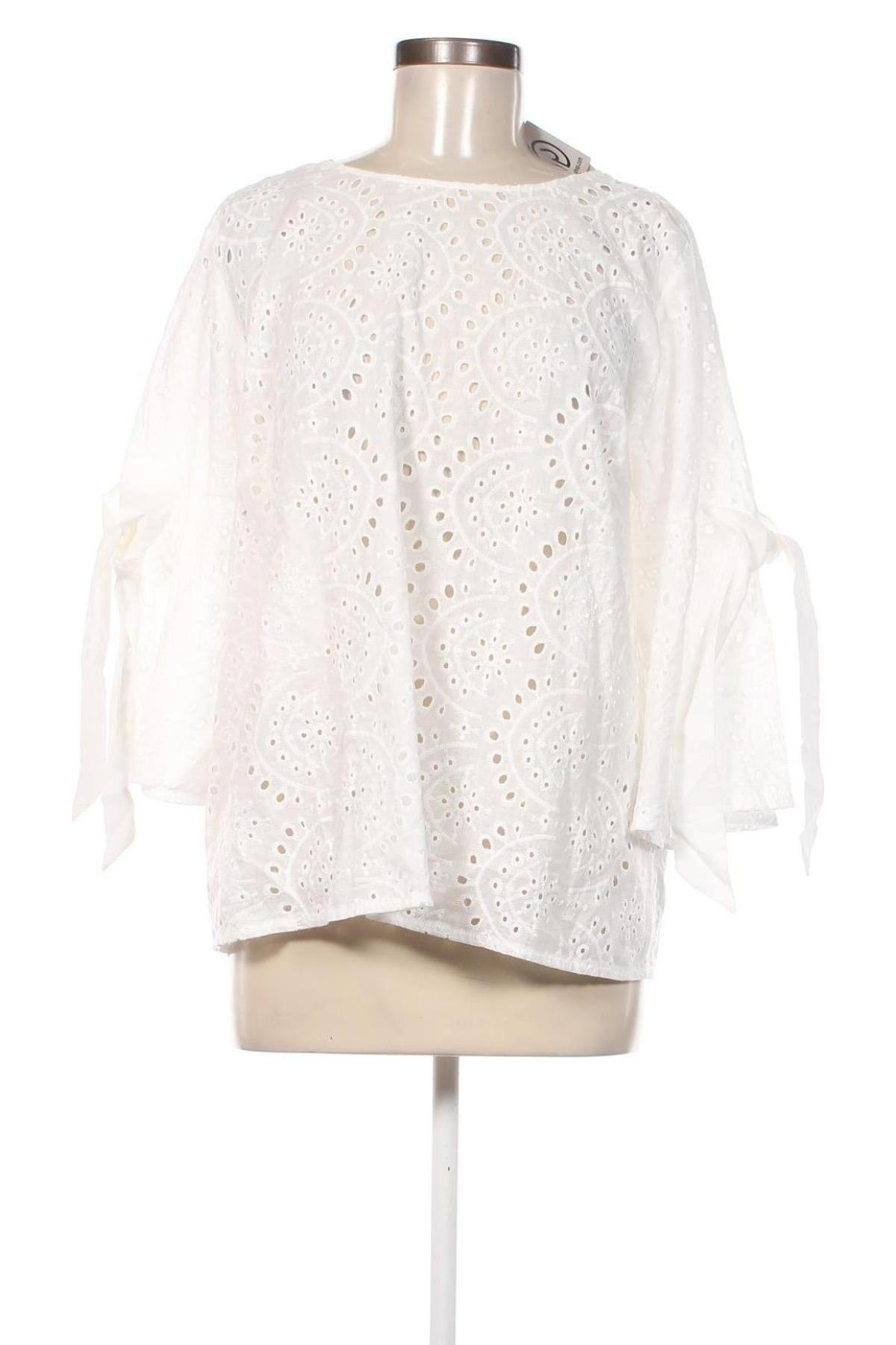 Γυναικεία μπλούζα M.X.O, Μέγεθος XXL, Χρώμα Λευκό, Τιμή 19,18 €