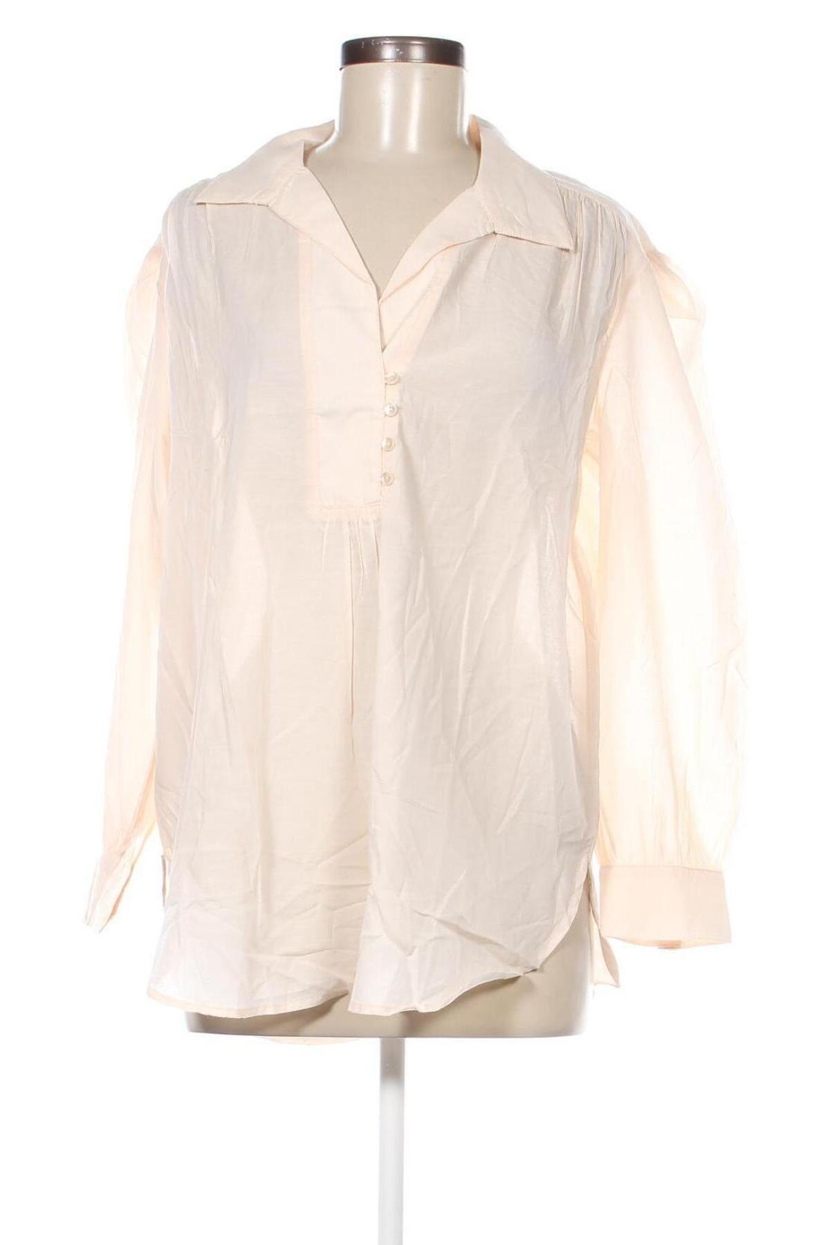 Γυναικεία μπλούζα Mango, Μέγεθος L, Χρώμα  Μπέζ, Τιμή 9,59 €
