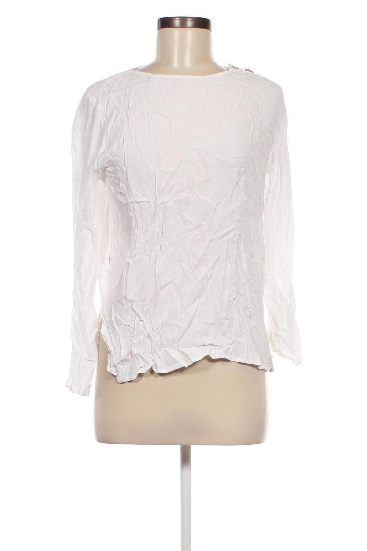 Дамска блуза Mango, Размер S, Цвят Бял, Цена 73,15 лв.