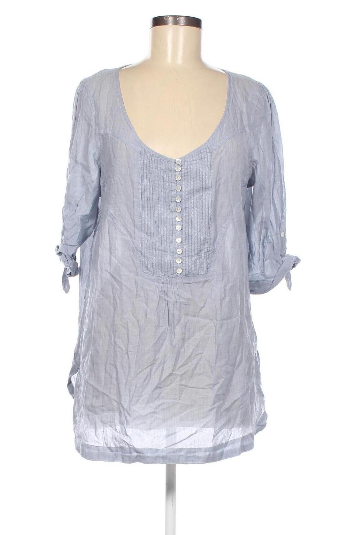 Дамска блуза Marks & Spencer, Размер XL, Цвят Син, Цена 26,19 лв.