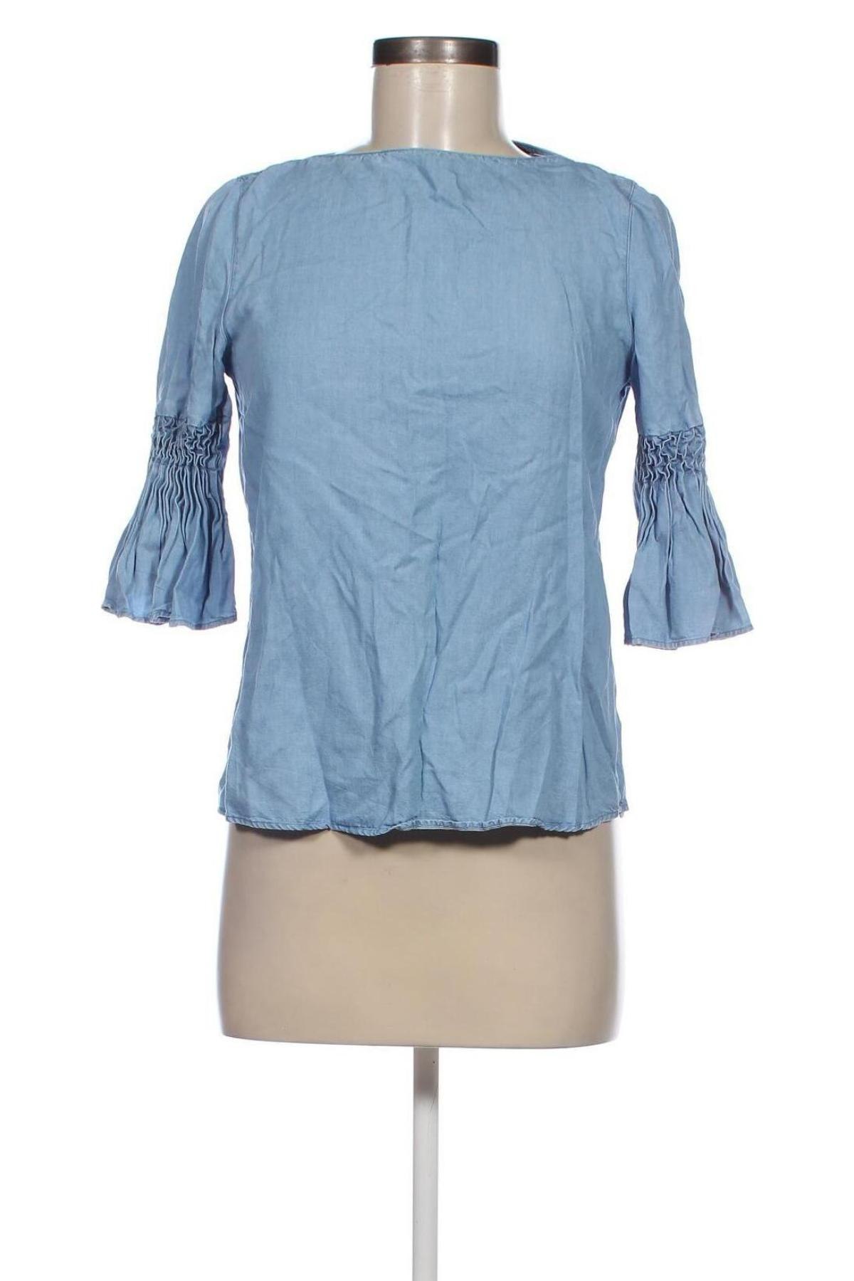 Bluză de femei Massimo Dutti, Mărime M, Culoare Albastru, Preț 81,04 Lei
