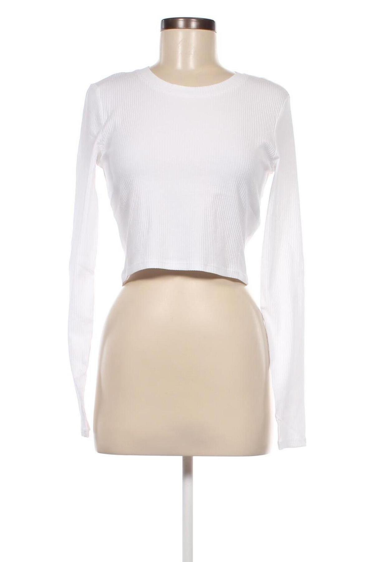 Дамска блуза Monki, Размер L, Цвят Бял, Цена 10,15 лв.