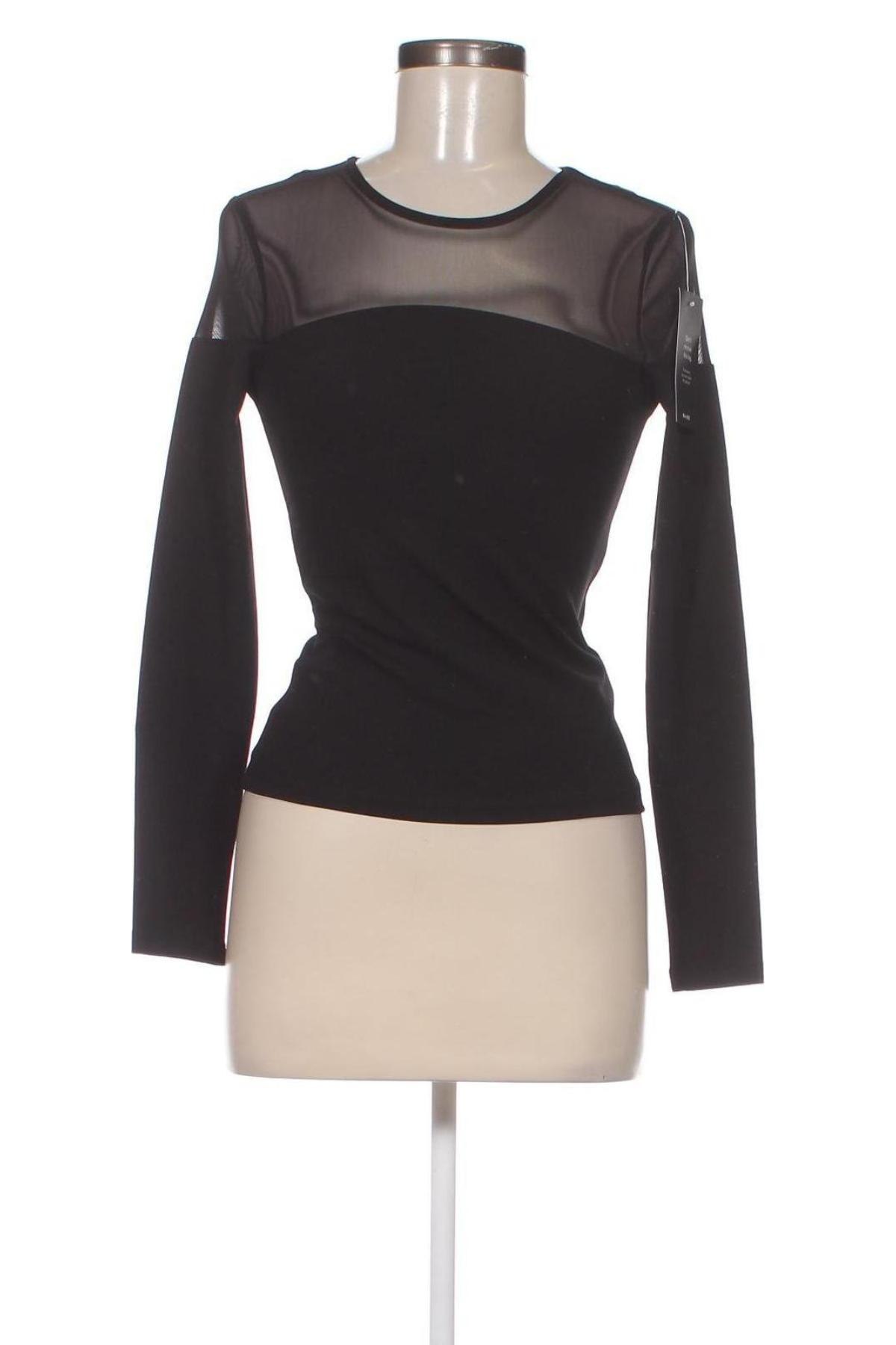Damen Shirt NA-KD, Größe XS, Farbe Schwarz, Preis 5,95 €