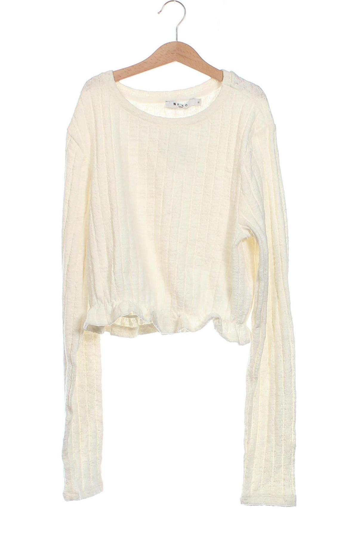 Γυναικεία μπλούζα NA-KD, Μέγεθος XS, Χρώμα Λευκό, Τιμή 6,31 €