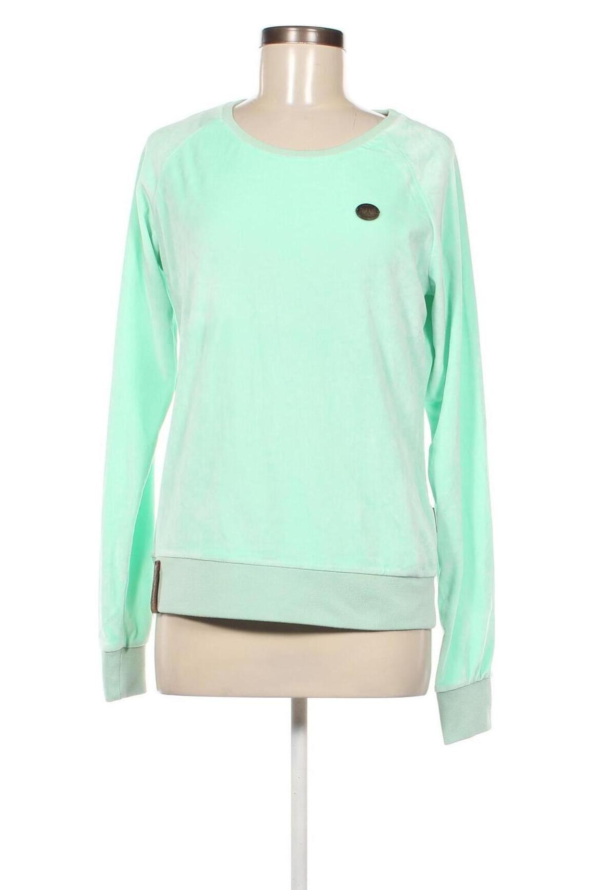 Γυναικεία μπλούζα Naketano, Μέγεθος L, Χρώμα Πράσινο, Τιμή 13,36 €
