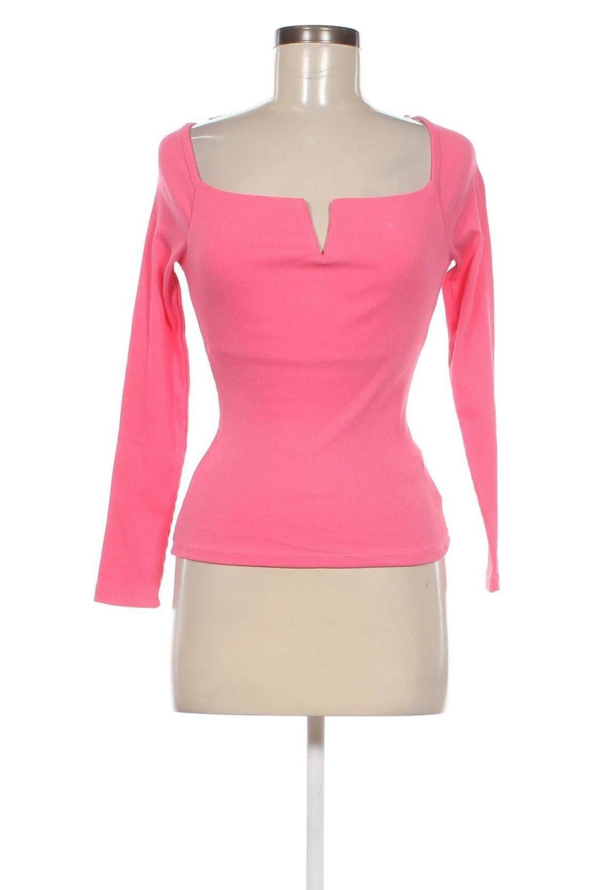 Дамска блуза Nasty Gal, Размер XS, Цвят Розов, Цена 19,25 лв.