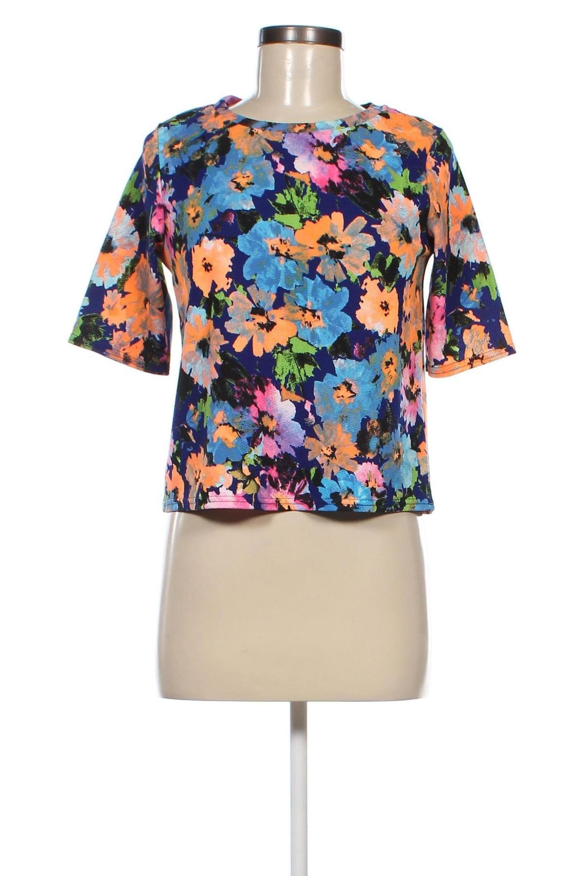 Дамска блуза New Look, Размер M, Цвят Многоцветен, Цена 19,00 лв.
