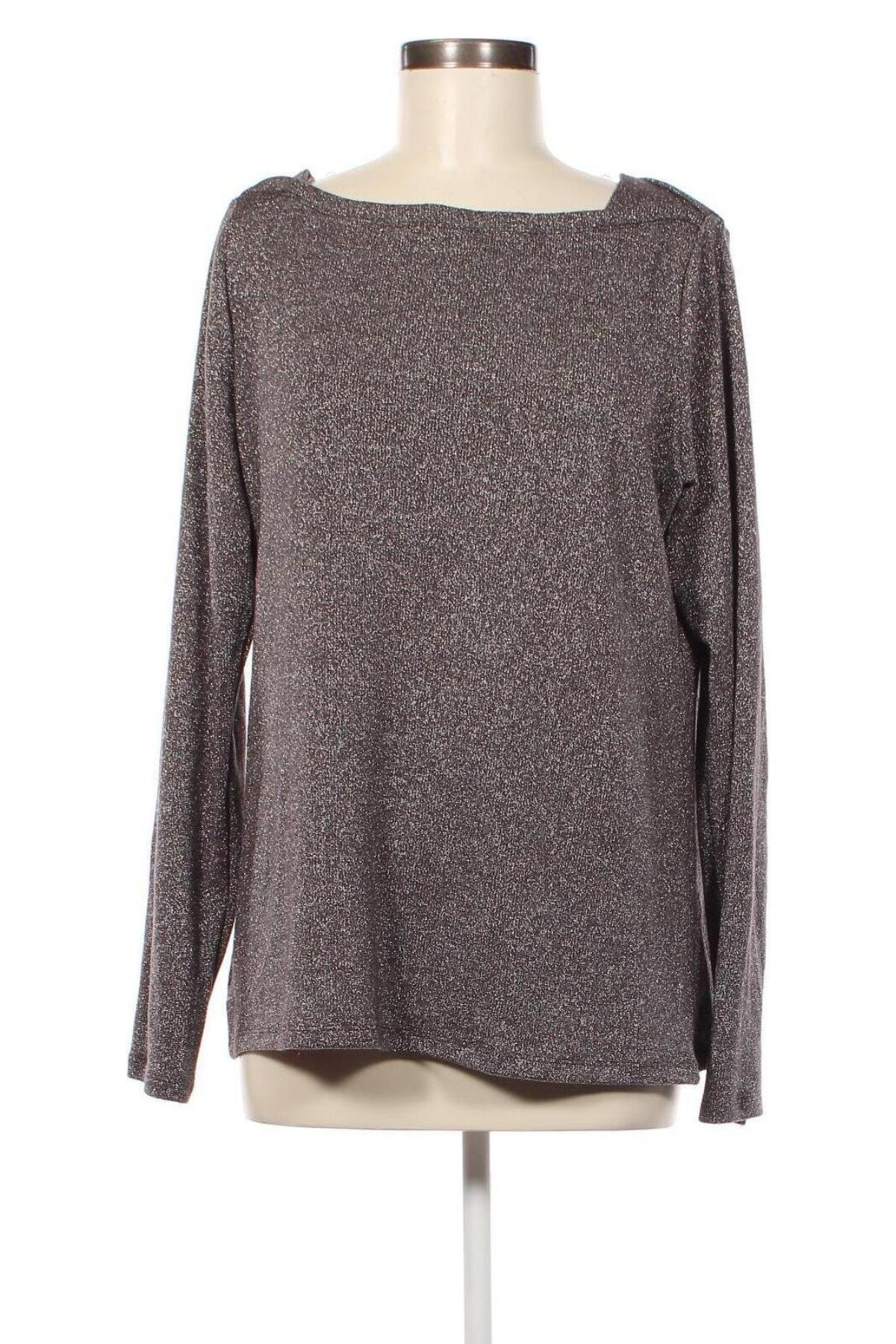 Γυναικεία μπλούζα Norah, Μέγεθος XL, Χρώμα Γκρί, Τιμή 9,46 €