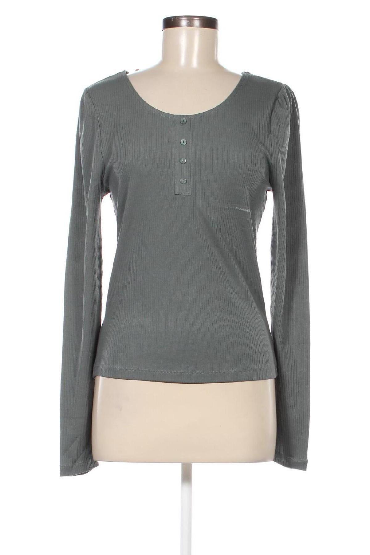 Γυναικεία μπλούζα ONLY, Μέγεθος L, Χρώμα Πράσινο, Τιμή 5,22 €