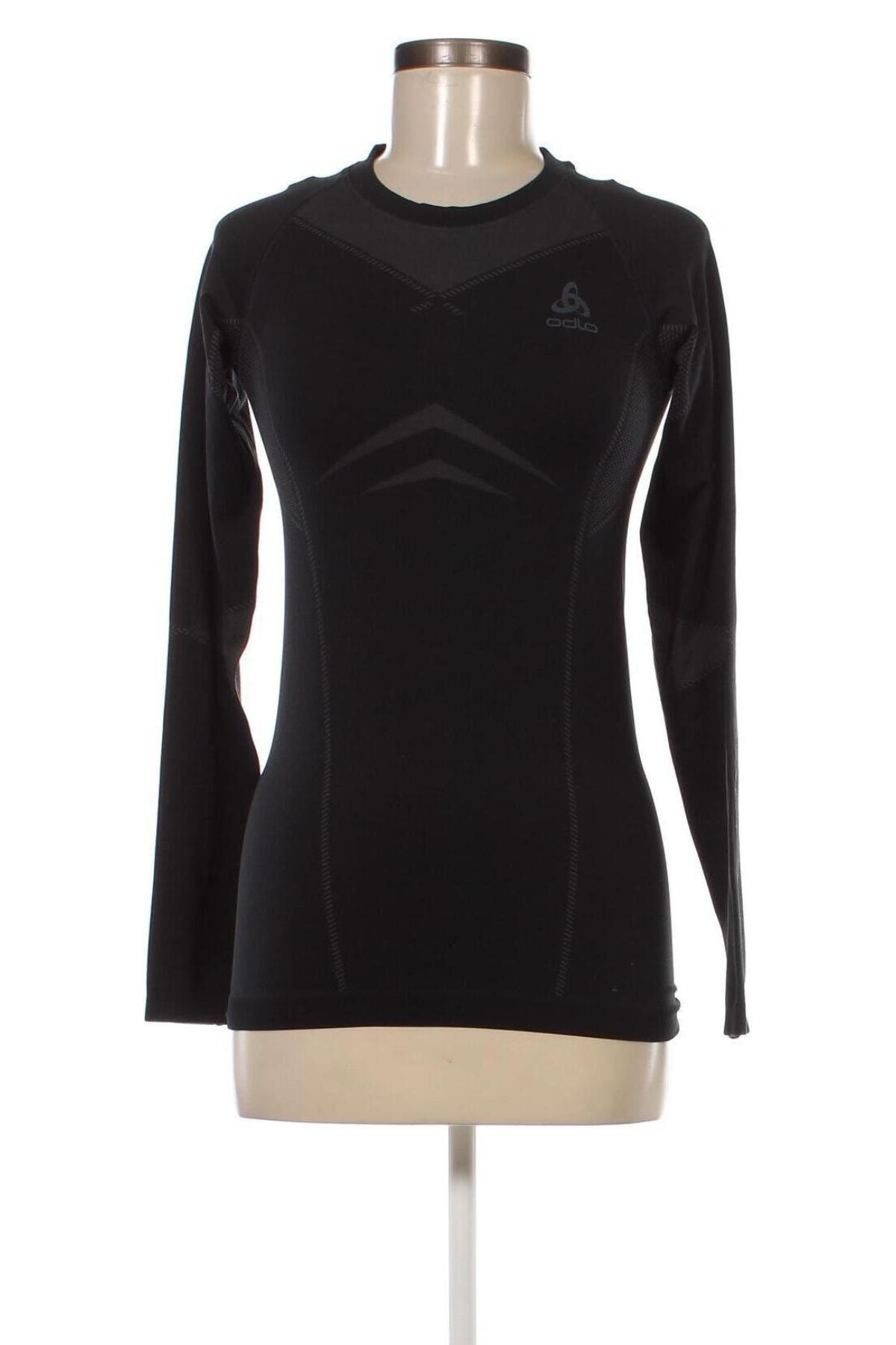 Γυναικεία μπλούζα Odlo, Μέγεθος S, Χρώμα Μαύρο, Τιμή 12,79 €