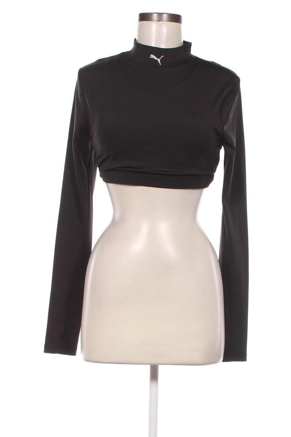 Дамска блуза PUMA, Размер M, Цвят Черен, Цена 34,65 лв.