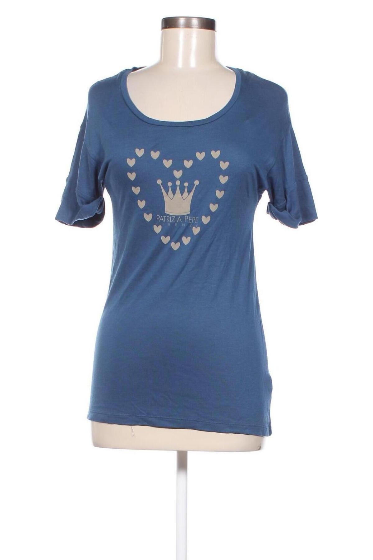 Damen Shirt Patrizia Pepe, Größe M, Farbe Blau, Preis 44,14 €