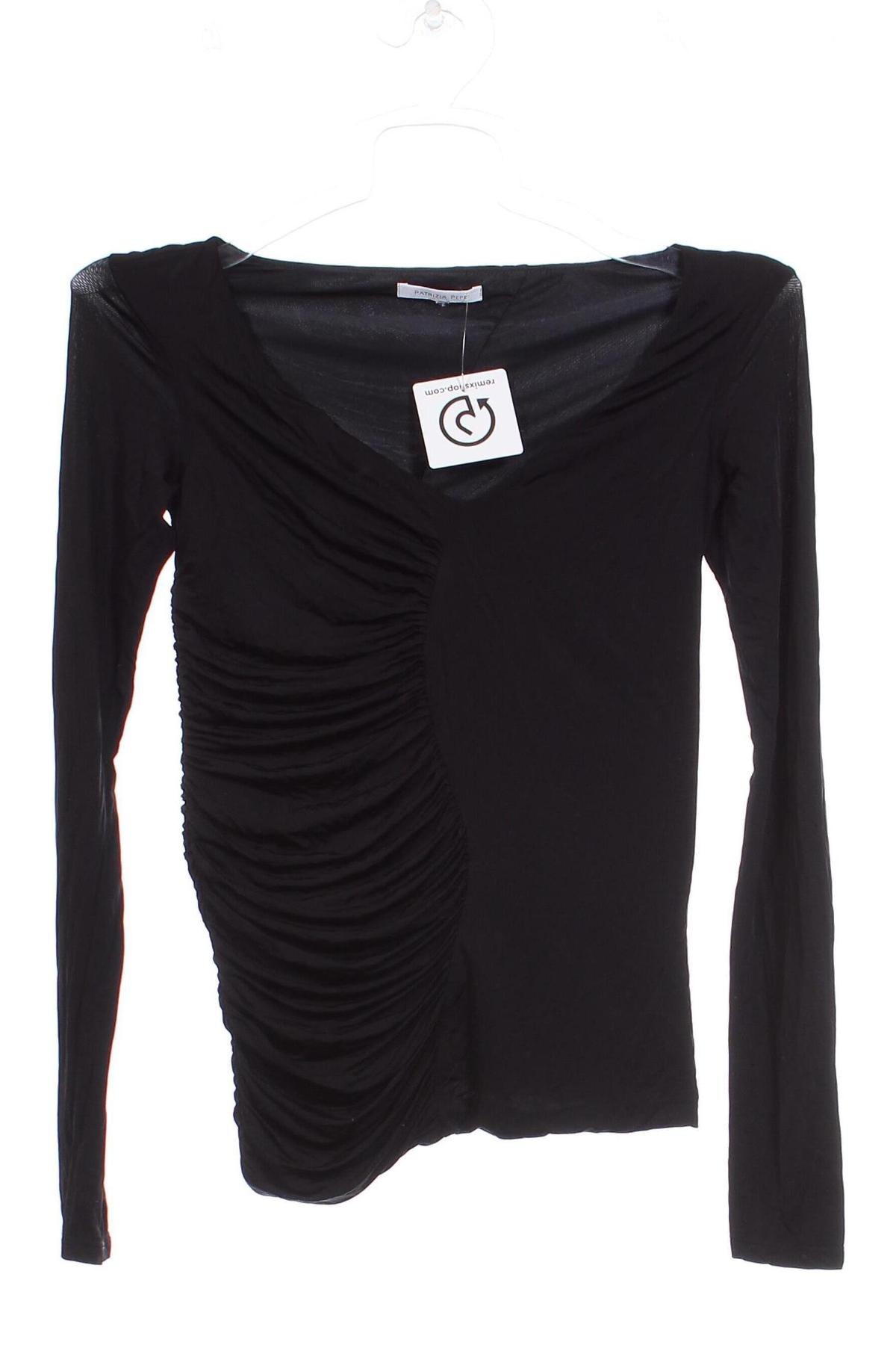 Damen Shirt Patrizia Pepe, Größe XS, Farbe Schwarz, Preis 57,76 €