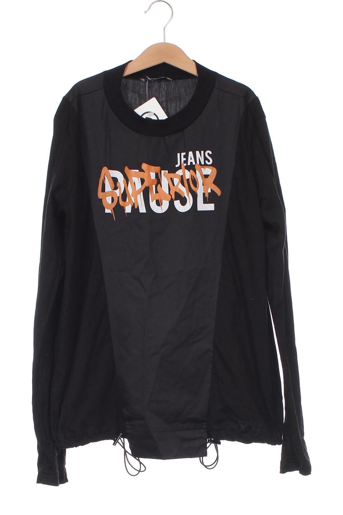 Дамска блуза Pause Jeans, Размер XS, Цвят Черен, Цена 19,38 лв.