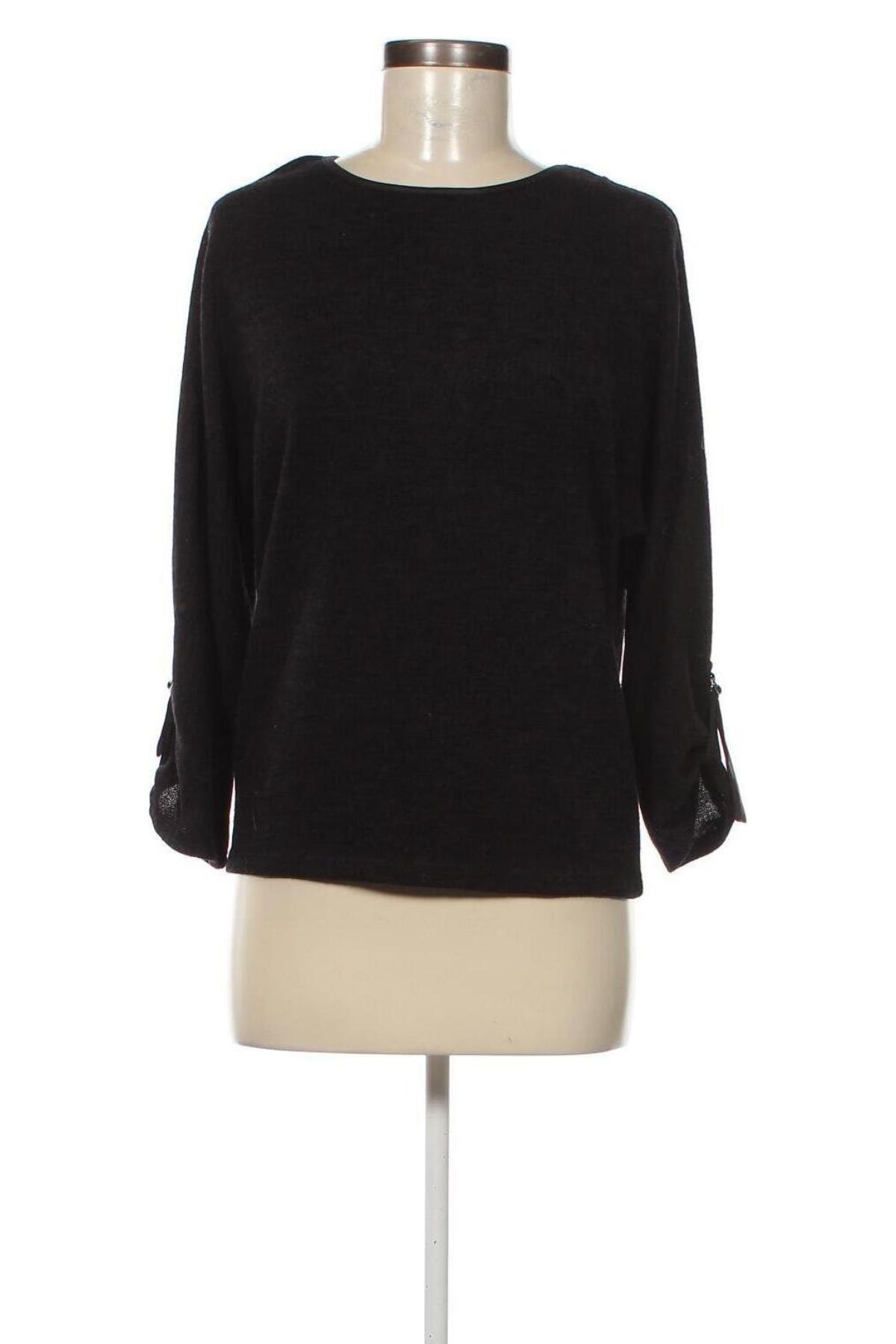 Γυναικεία μπλούζα Pera, Μέγεθος M, Χρώμα Μαύρο, Τιμή 4,76 €