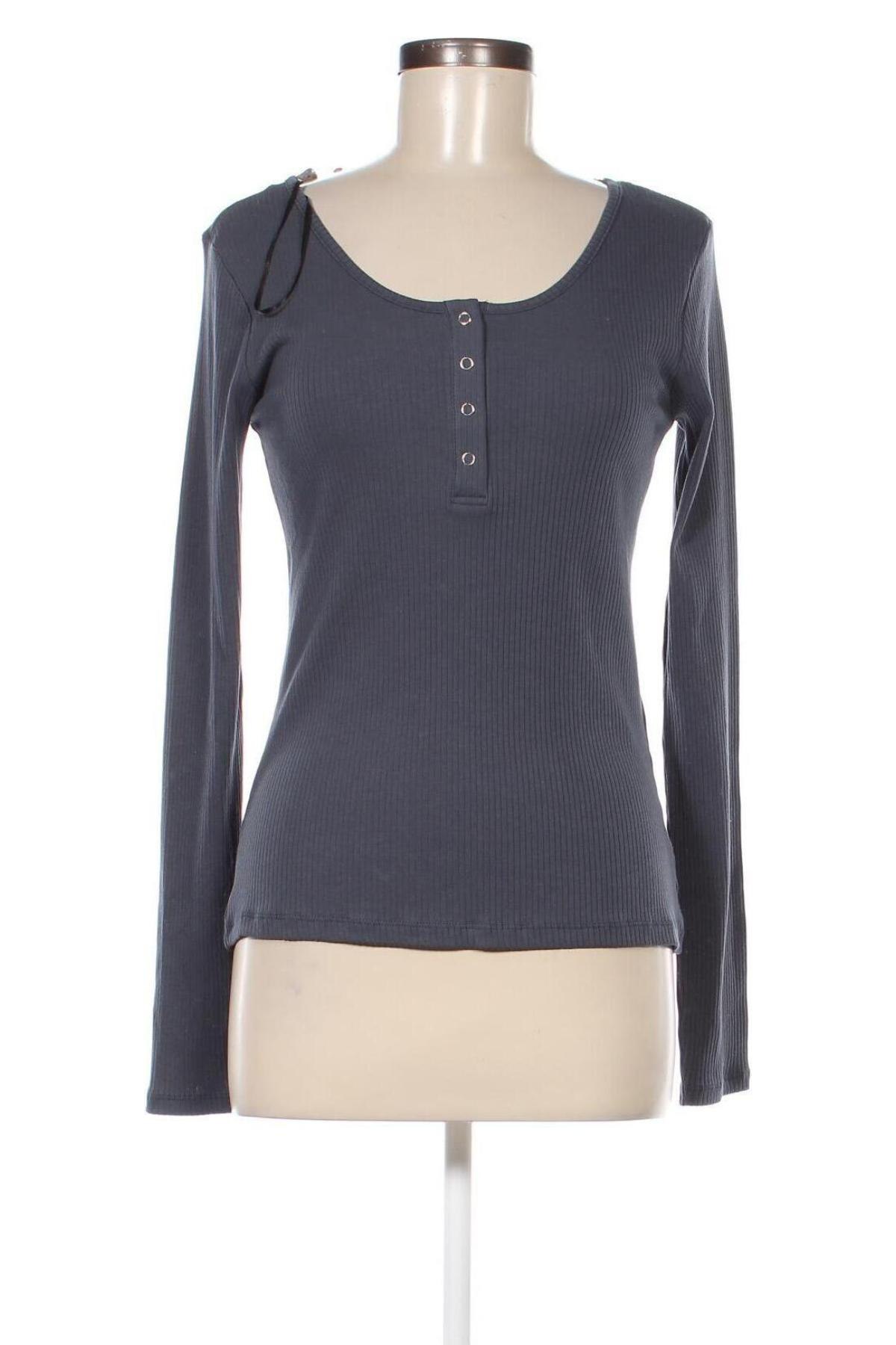 Γυναικεία μπλούζα Pieces, Μέγεθος XL, Χρώμα Μπλέ, Τιμή 11,86 €