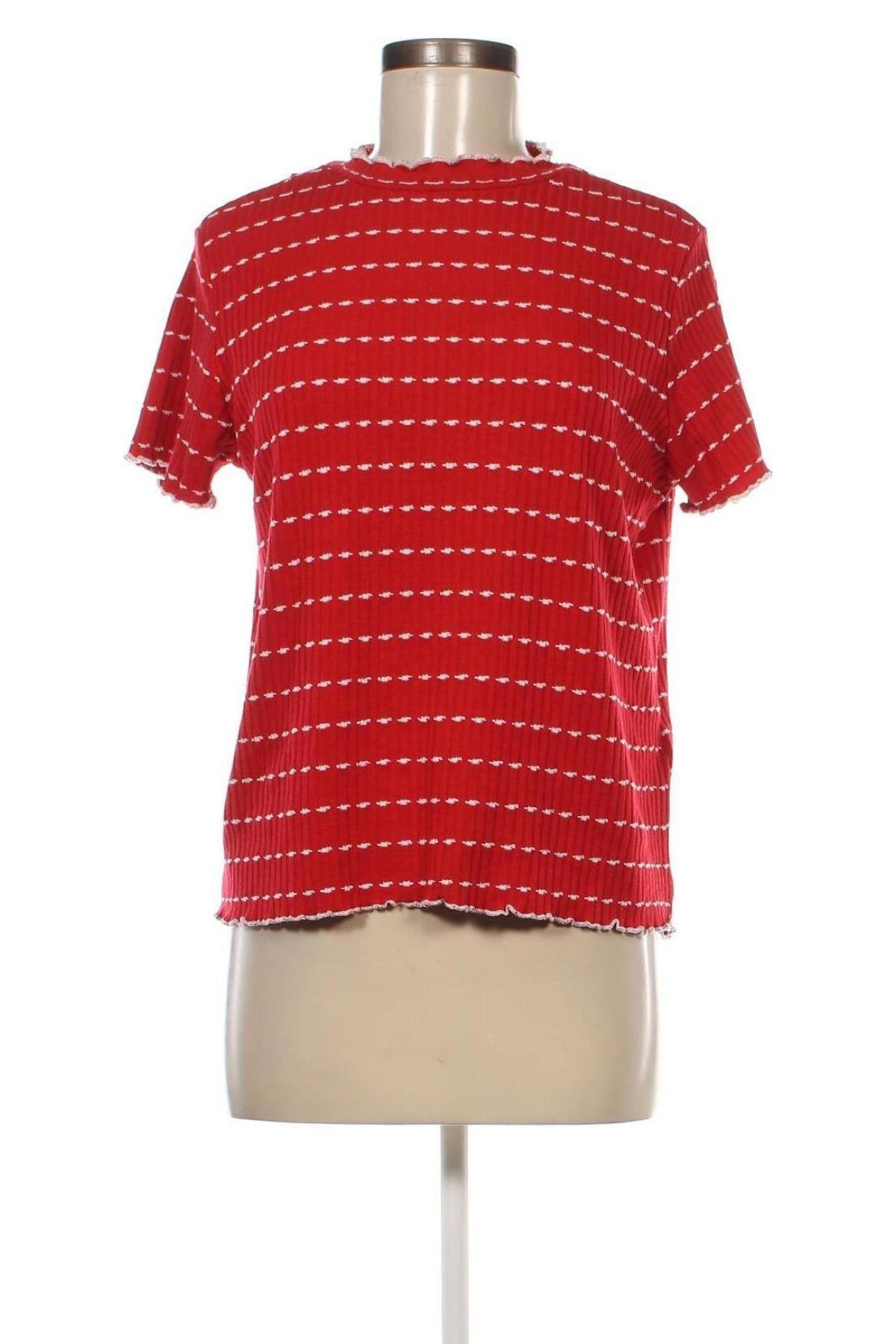 Γυναικεία μπλούζα Pimkie, Μέγεθος L, Χρώμα Κόκκινο, Τιμή 5,19 €