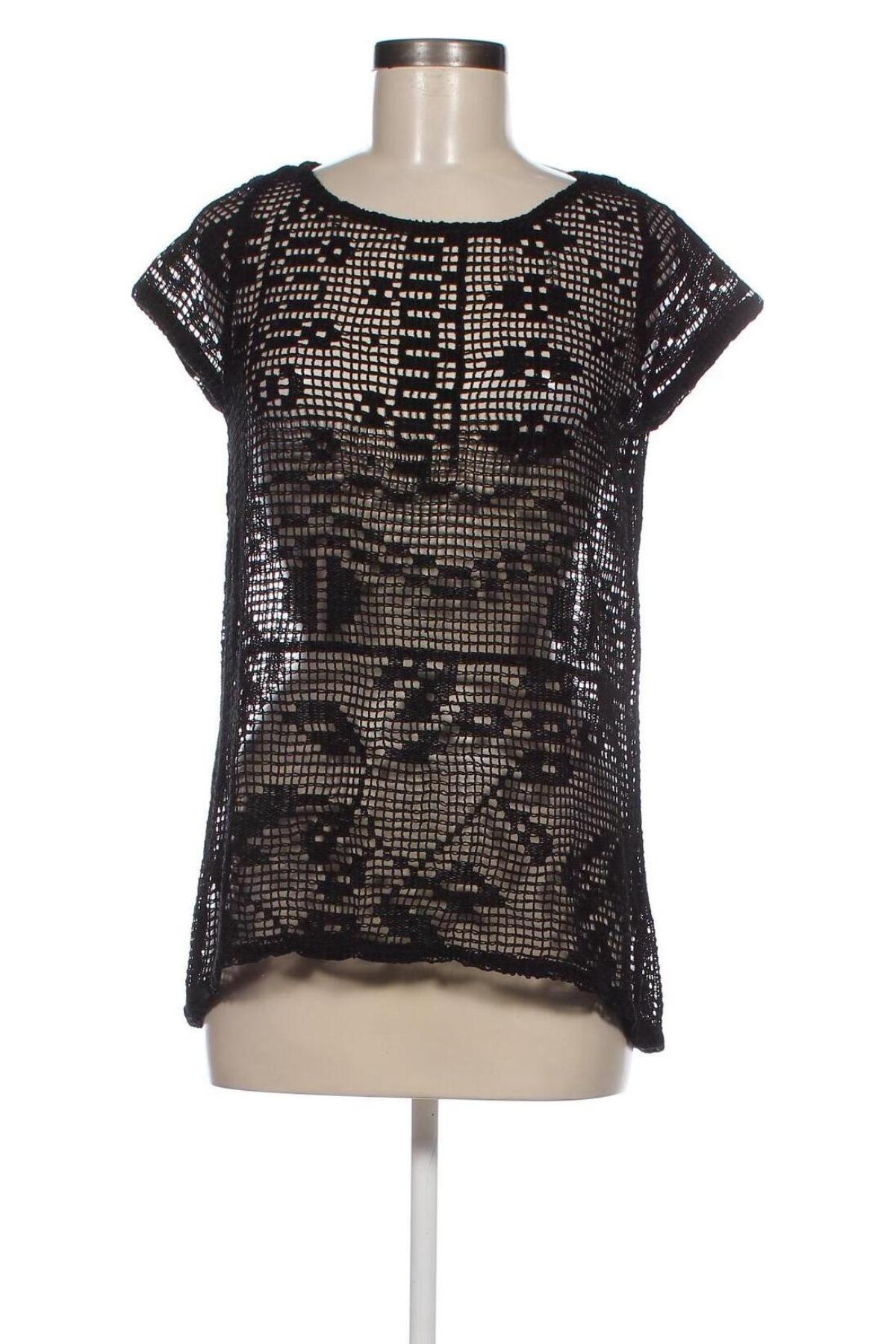 Γυναικεία μπλούζα Pull&Bear, Μέγεθος M, Χρώμα Μαύρο, Τιμή 5,25 €