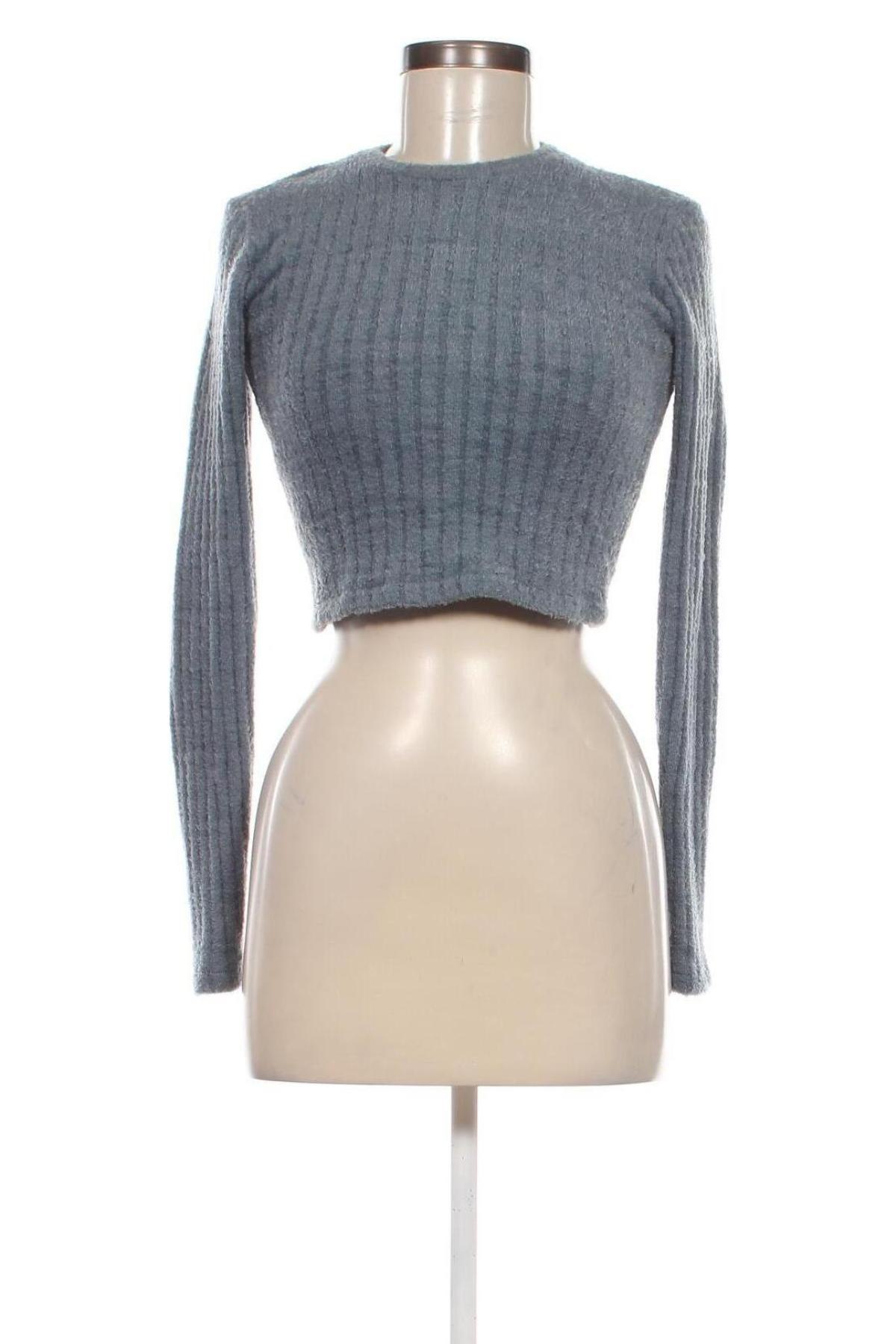 Γυναικεία μπλούζα Pull&Bear, Μέγεθος S, Χρώμα Μπλέ, Τιμή 2,23 €