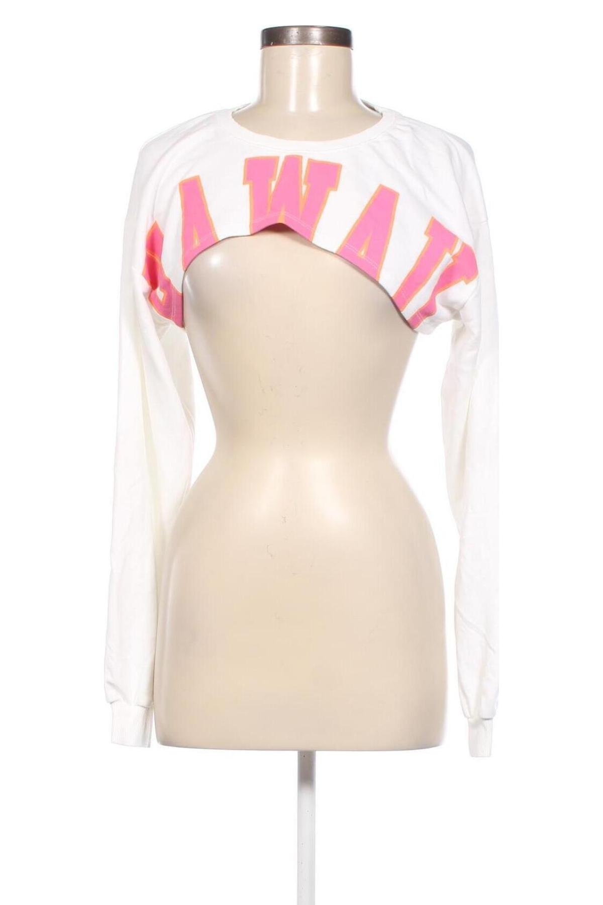 Γυναικεία μπλούζα Pull&Bear, Μέγεθος M, Χρώμα Εκρού, Τιμή 5,88 €