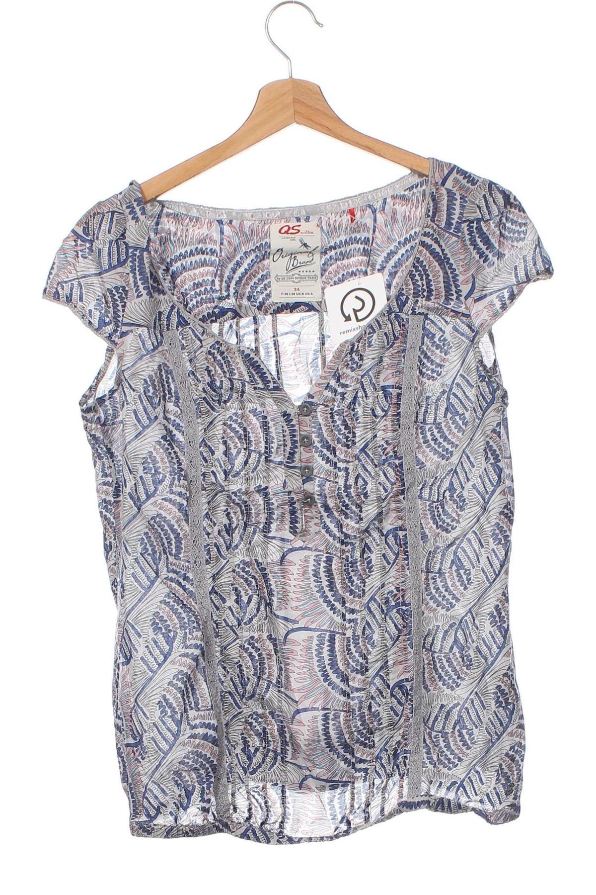 Damen Shirt Q/S by S.Oliver, Größe XS, Farbe Mehrfarbig, Preis 10,43 €