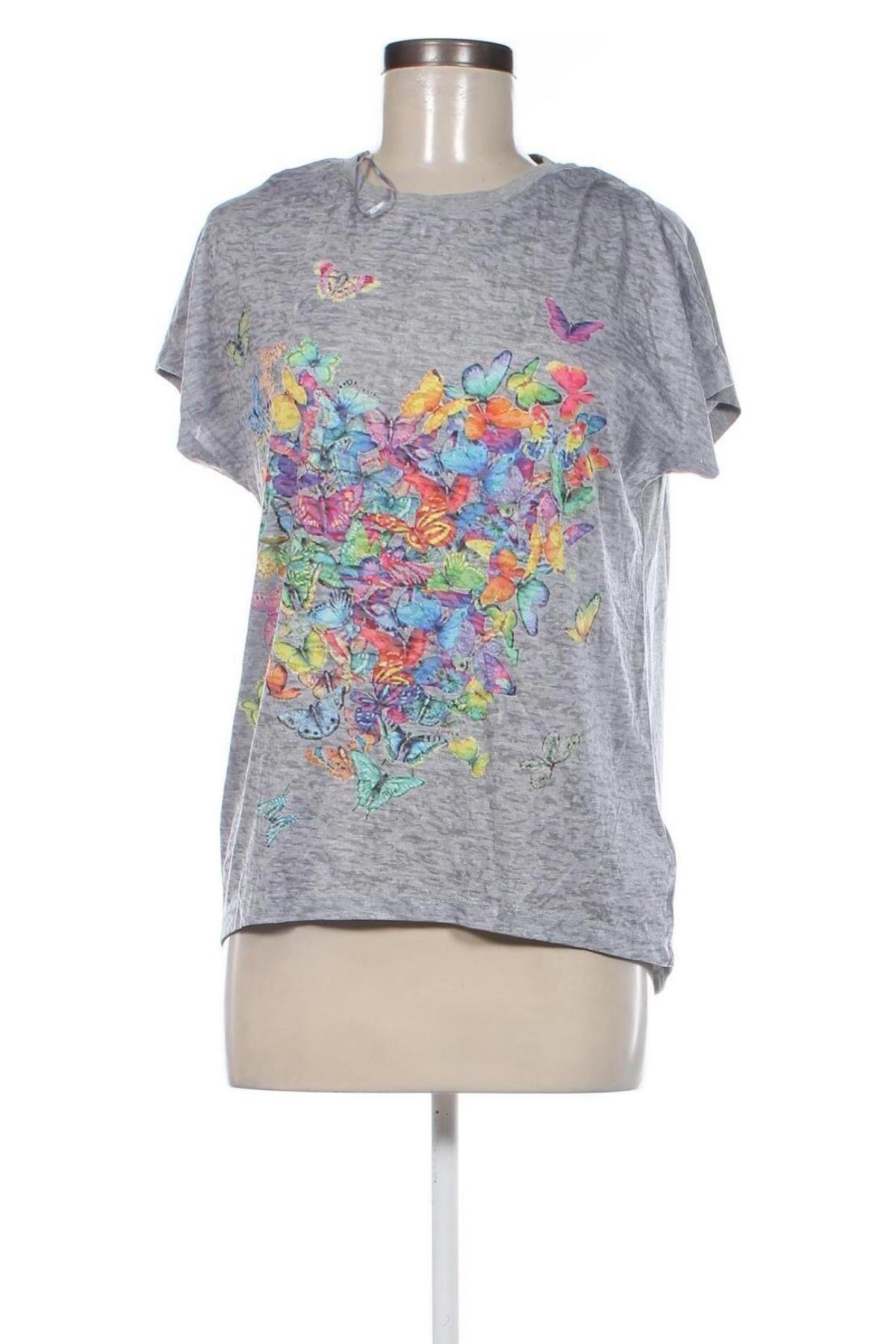 Дамска блуза Rainbow, Размер S, Цвят Сив, Цена 10,83 лв.