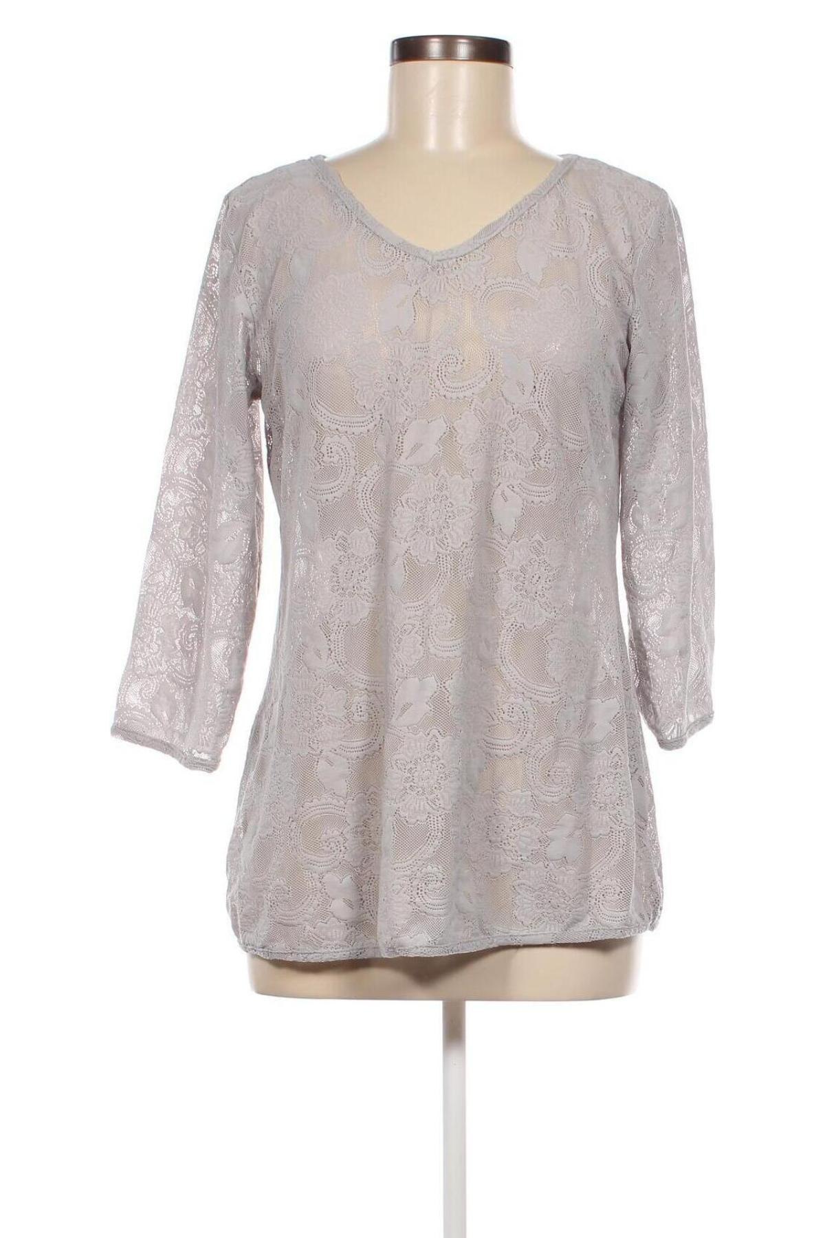 Дамска блуза Repeat, Размер XL, Цвят Сив, Цена 33,75 лв.