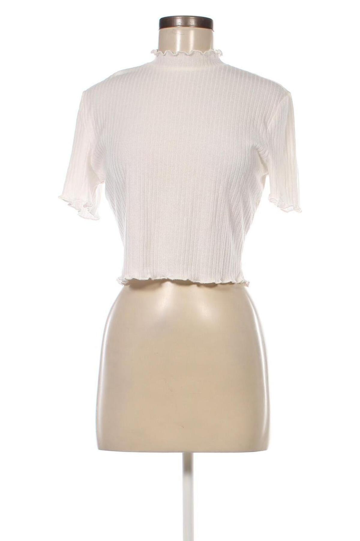 Дамска блуза SHEIN, Размер XL, Цвят Бял, Цена 10,56 лв.