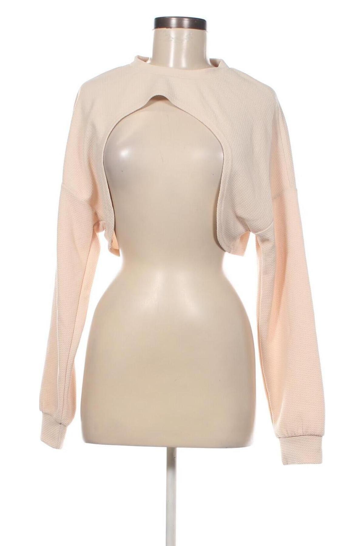 Дамска блуза SHEIN, Размер M, Цвят Екрю, Цена 5,70 лв.