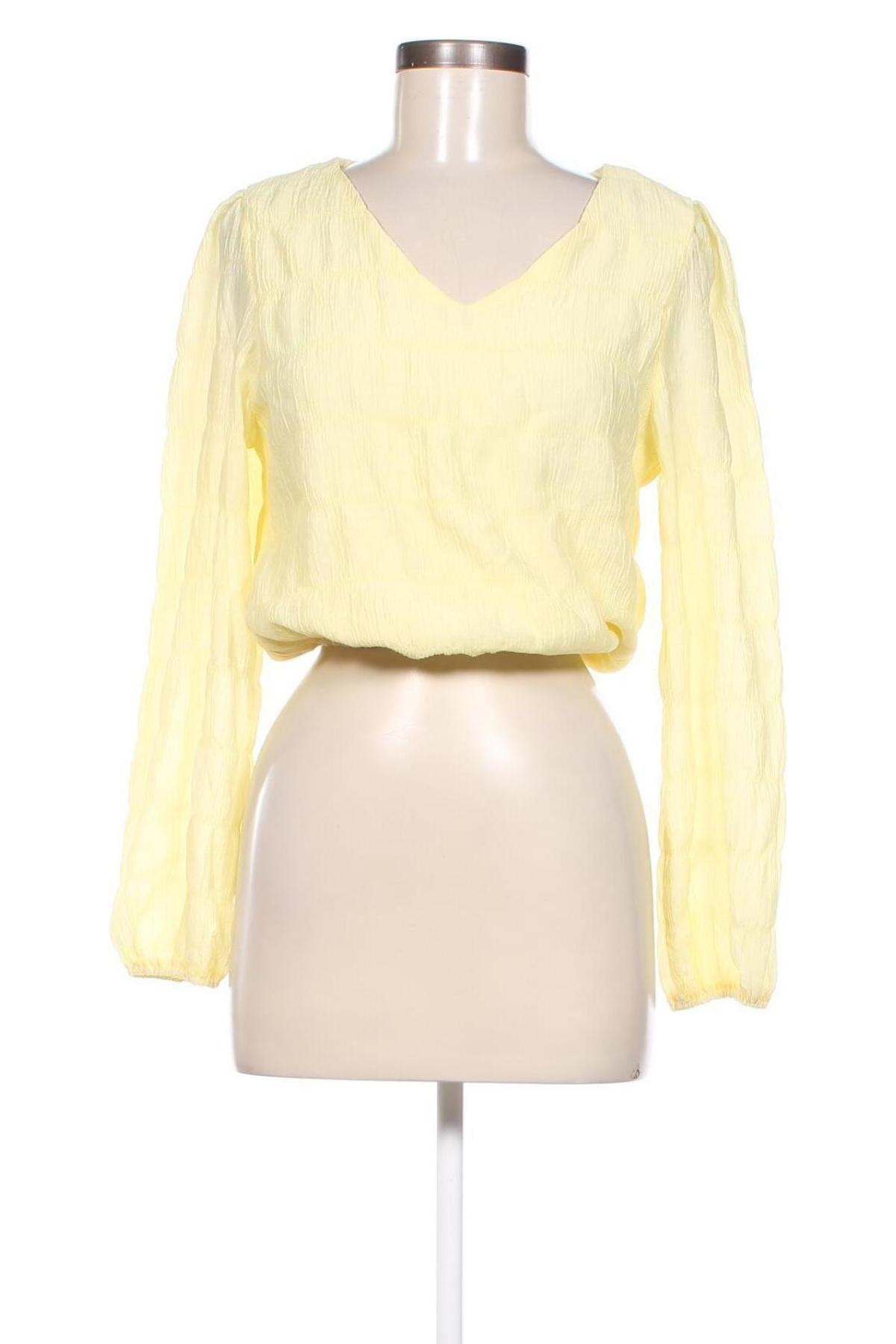 Дамска блуза SHEIN, Размер S, Цвят Жълт, Цена 10,16 лв.