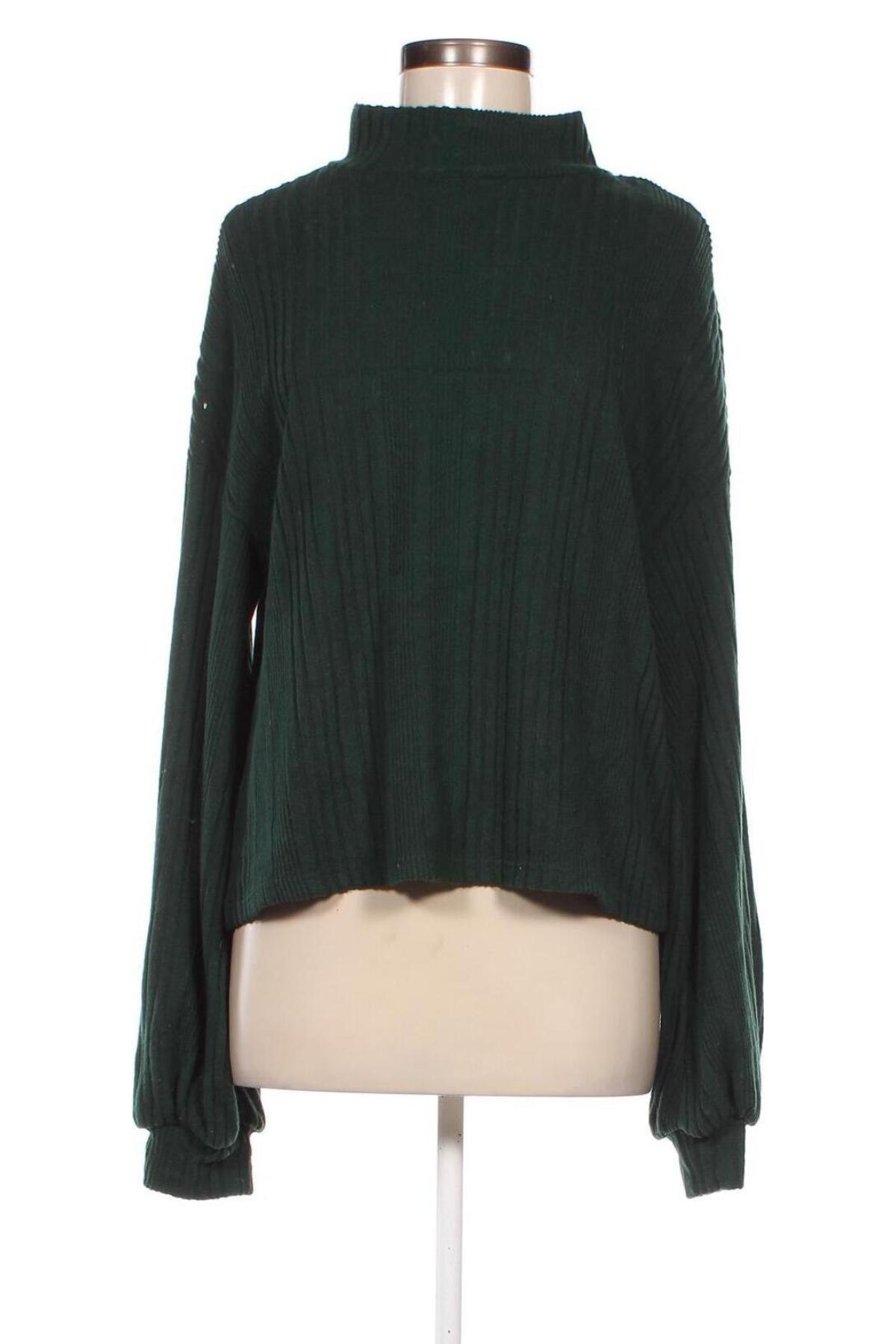 Дамска блуза SHEIN, Размер M, Цвят Зелен, Цена 7,60 лв.