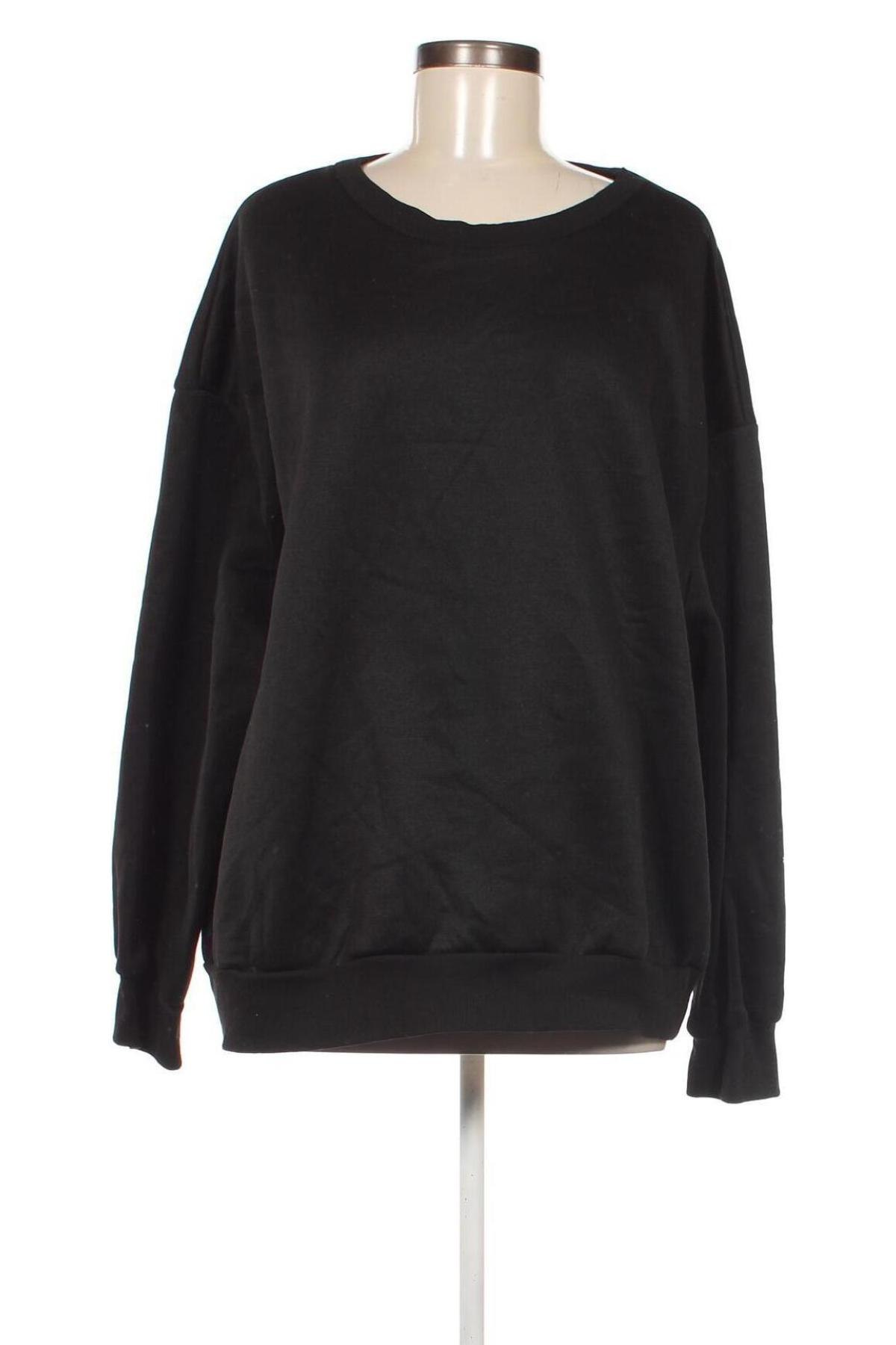 Дамска блуза SHEIN, Размер 3XL, Цвят Черен, Цена 17,10 лв.