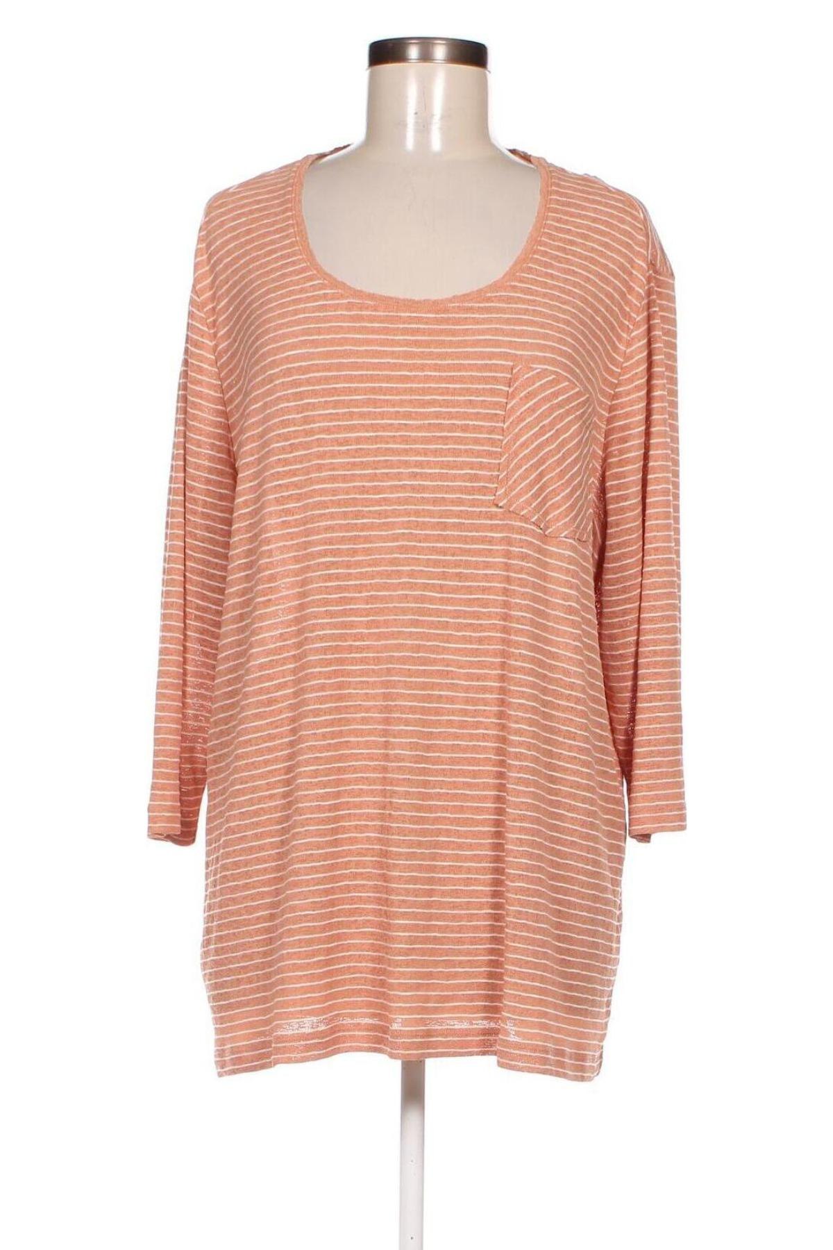 Γυναικεία μπλούζα Samoon, Μέγεθος XL, Χρώμα  Μπέζ, Τιμή 9,46 €