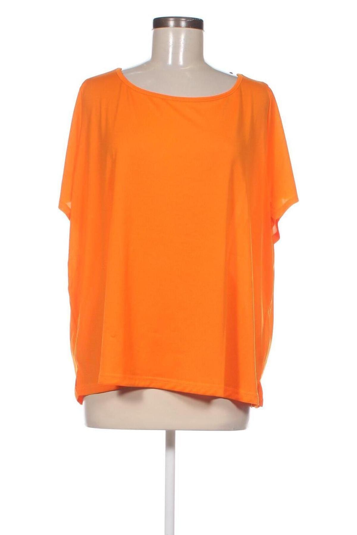 Damen Shirt Sheego, Größe XXL, Farbe Orange, Preis 18,26 €