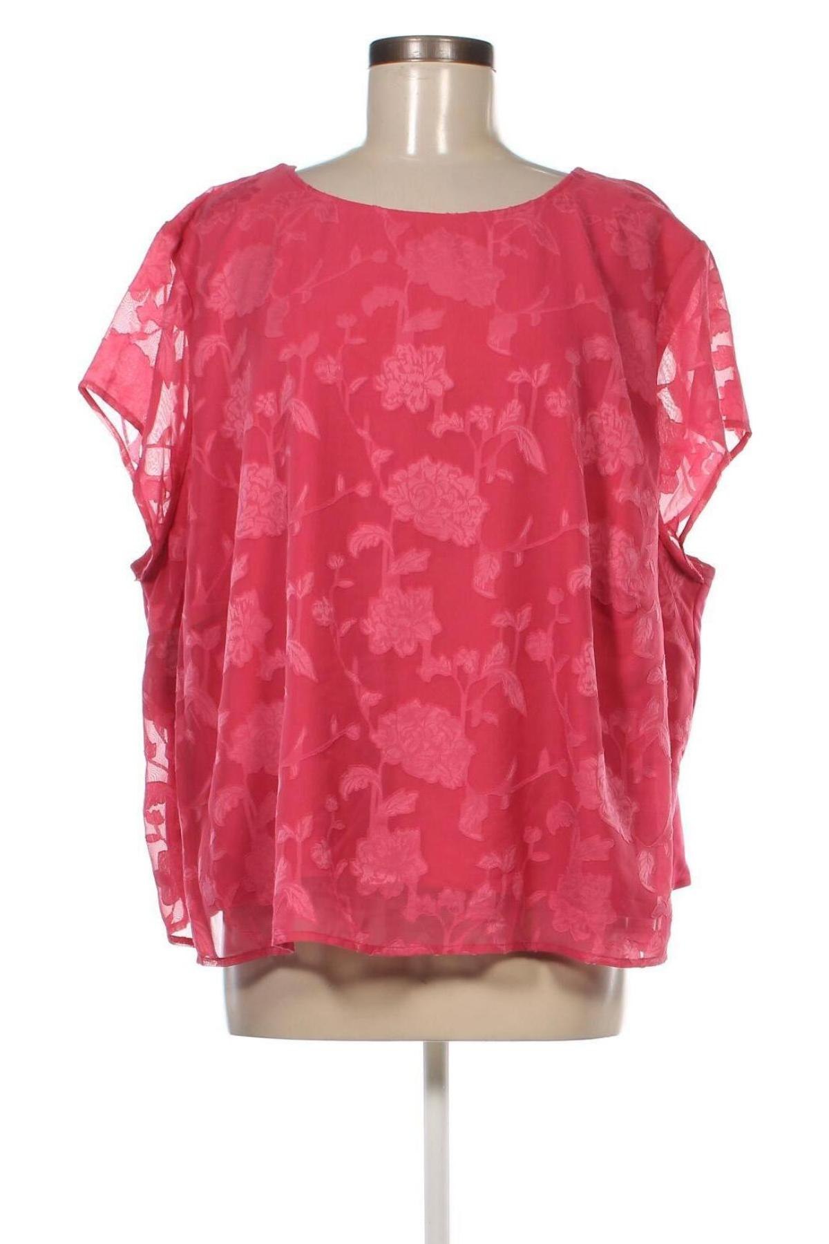 Damen Shirt Sheego, Größe 5XL, Farbe Rosa, Preis 17,39 €