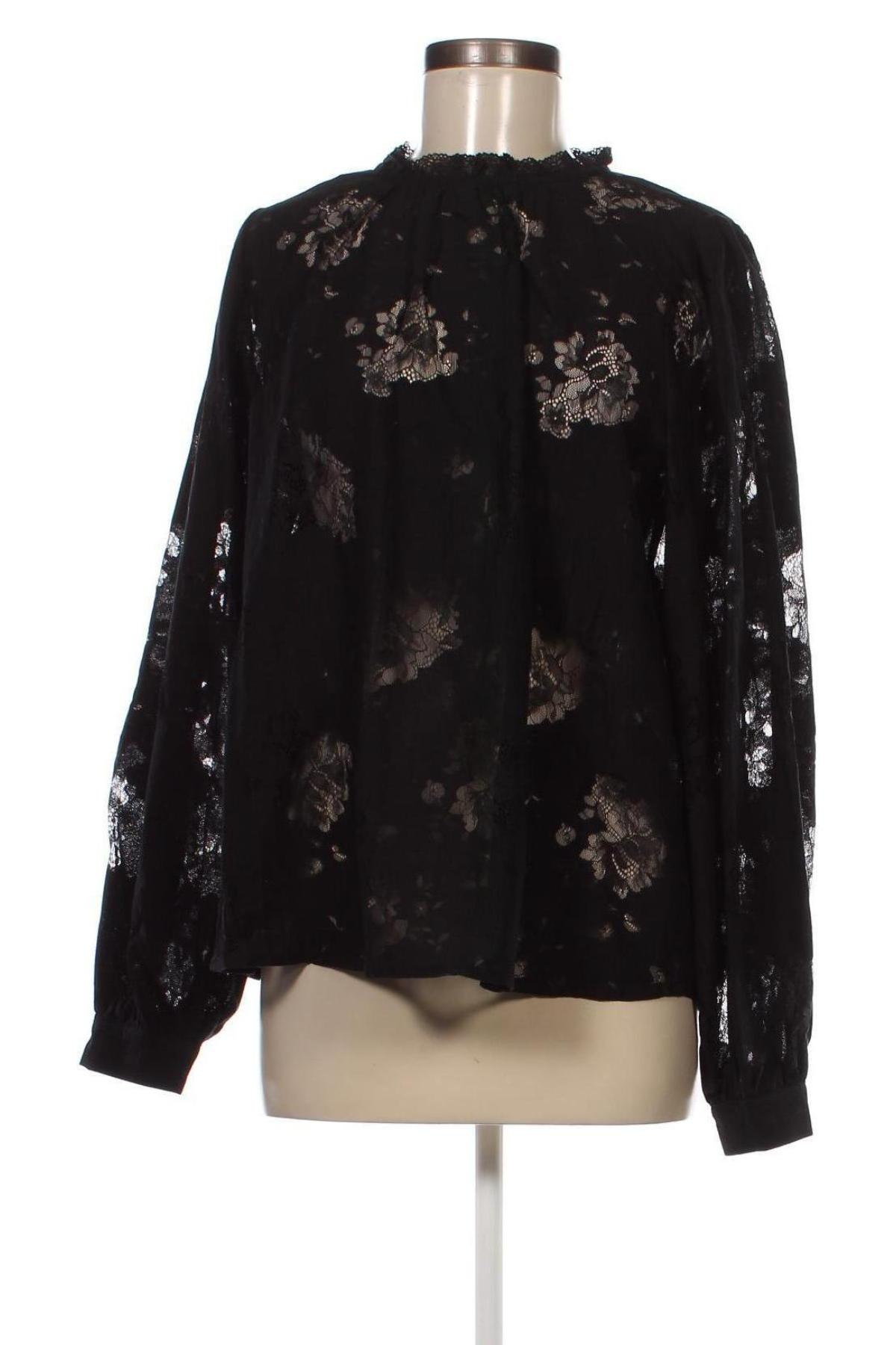 Γυναικεία μπλούζα Sofie Schnoor, Μέγεθος M, Χρώμα Μαύρο, Τιμή 25,05 €