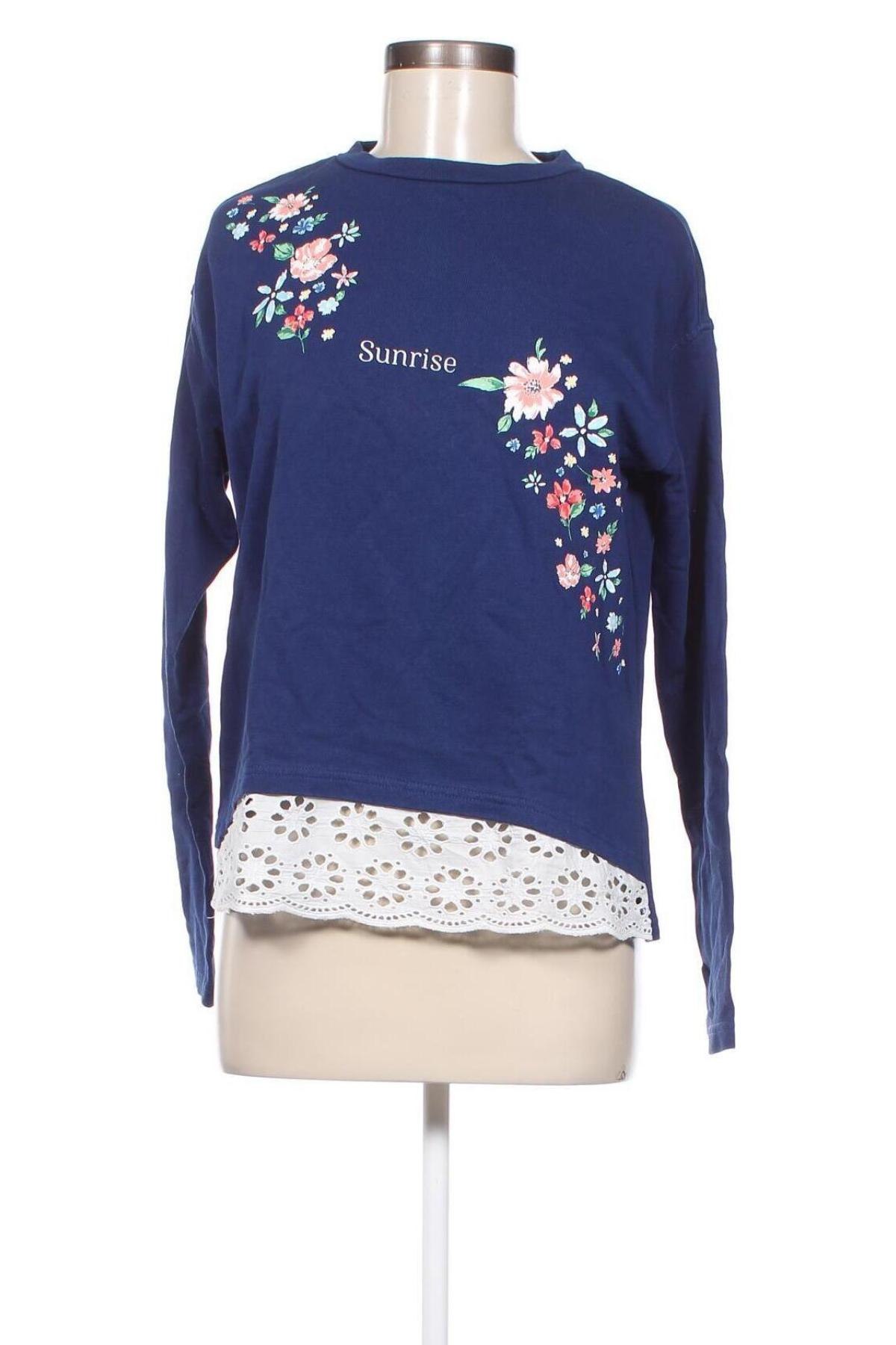 Γυναικεία μπλούζα Springfield, Μέγεθος M, Χρώμα Μπλέ, Τιμή 7,46 €