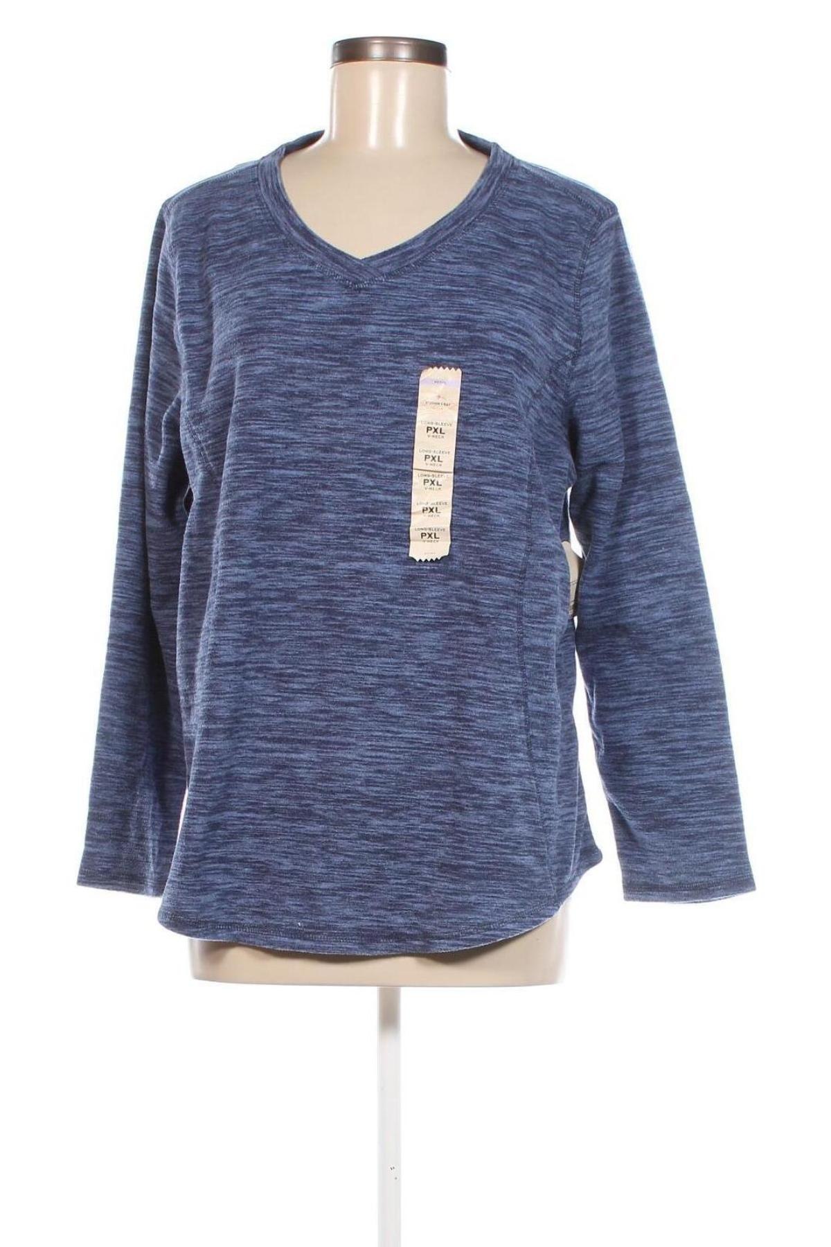 Damen Shirt St. John's Bay, Größe XL, Farbe Blau, Preis € 6,26