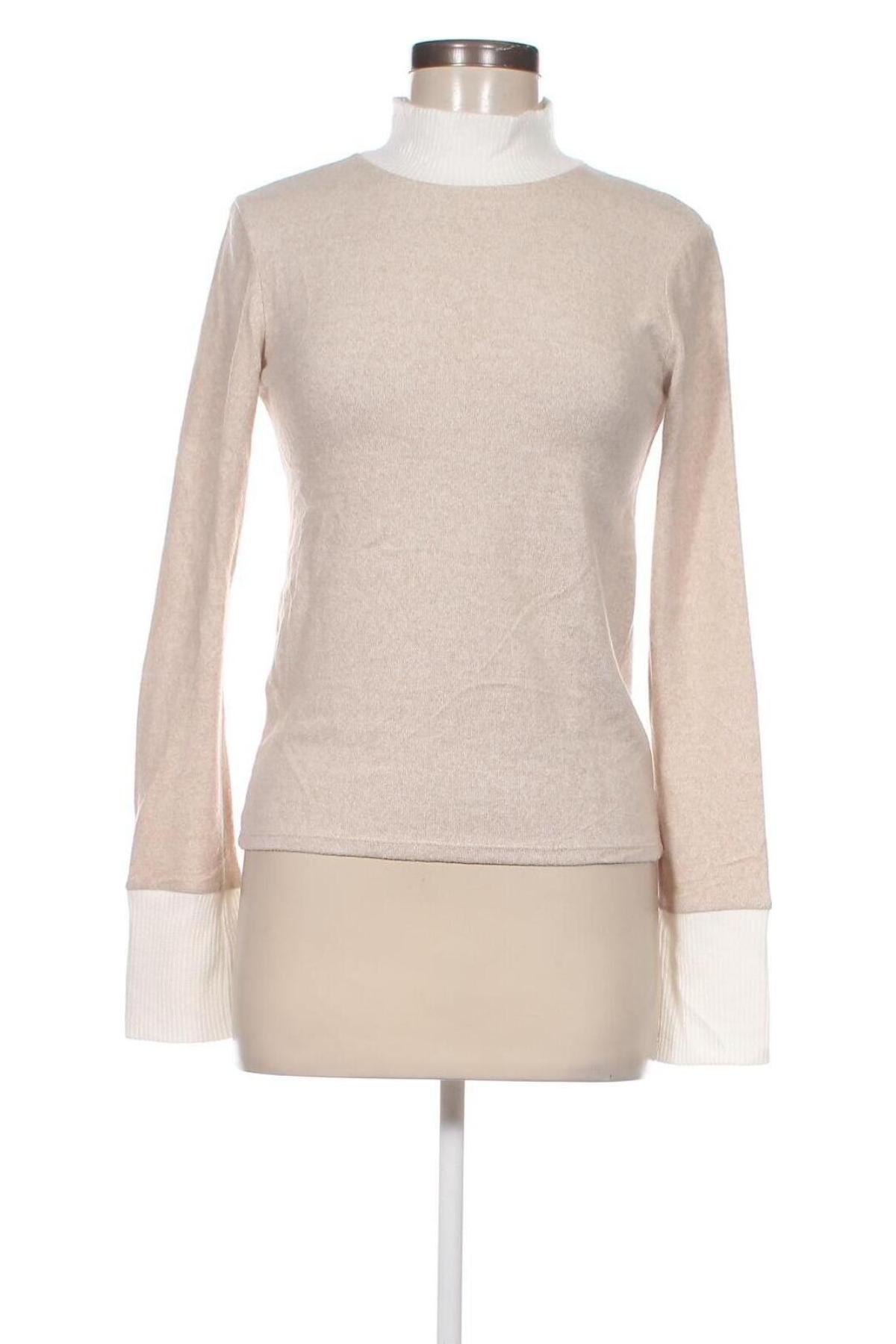 Damen Shirt Stradivarius, Größe M, Farbe Beige, Preis 5,95 €