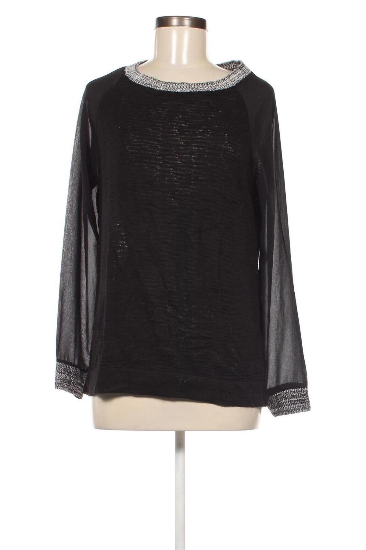 Γυναικεία μπλούζα Street One, Μέγεθος M, Χρώμα Μαύρο, Τιμή 7,36 €