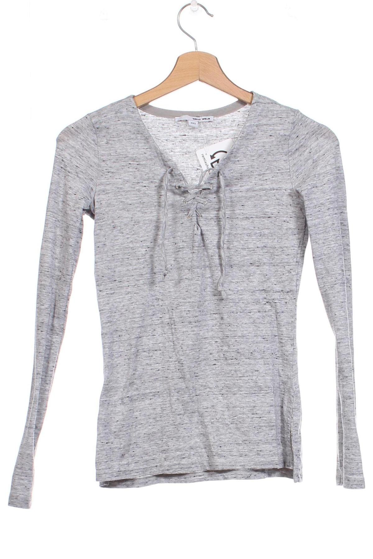 Damen Shirt Tally Weijl, Größe XXS, Farbe Grau, Preis € 5,83