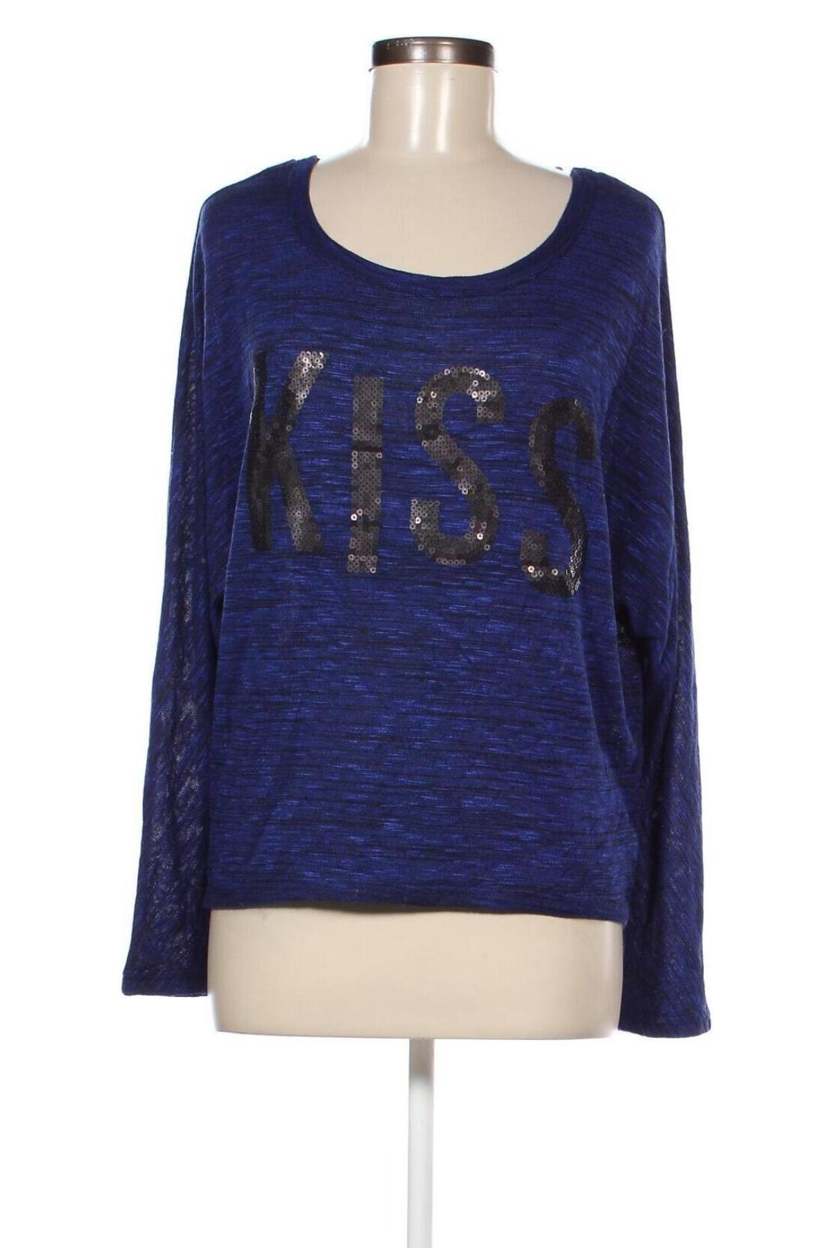 Γυναικεία μπλούζα Tally Weijl, Μέγεθος L, Χρώμα Μπλέ, Τιμή 4,70 €
